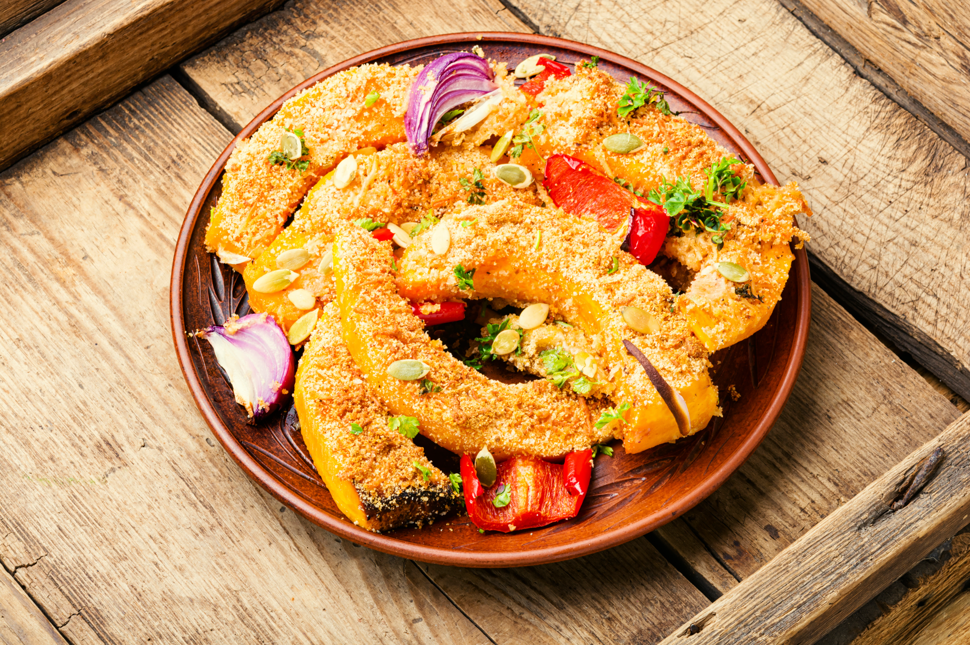 Amritsari Fish Fry with Carom Seed Batter — Appetizer served and photographed from above