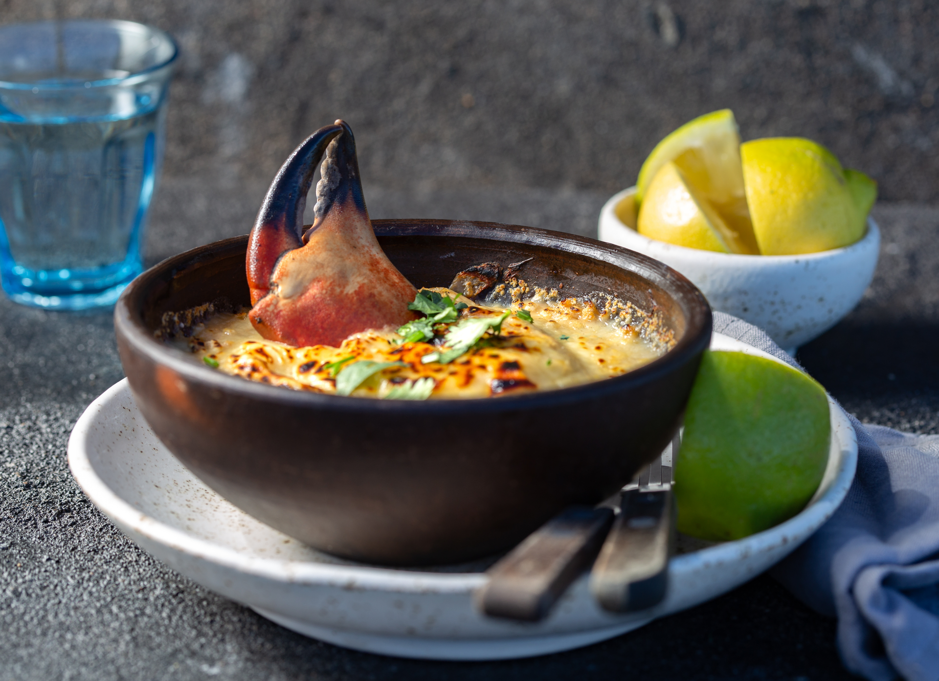 Brazilian Moqueca Capixaba with Cashew Milk — Main Course served and photographed from above