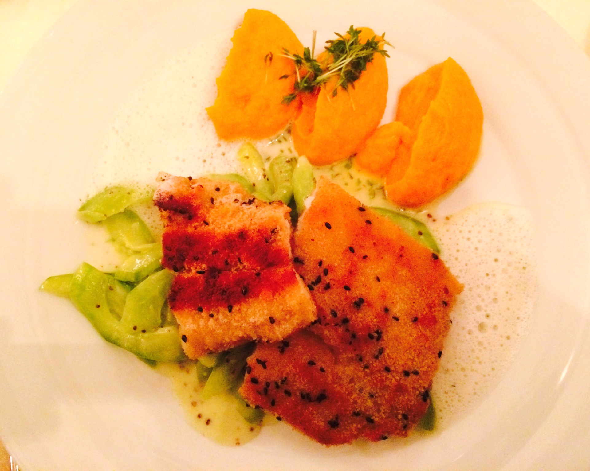 Overhead flat-lay of all ingredients for Caribbean Guava Glazed Salmon with Tropical Salsa laid out on a kitchen surface.