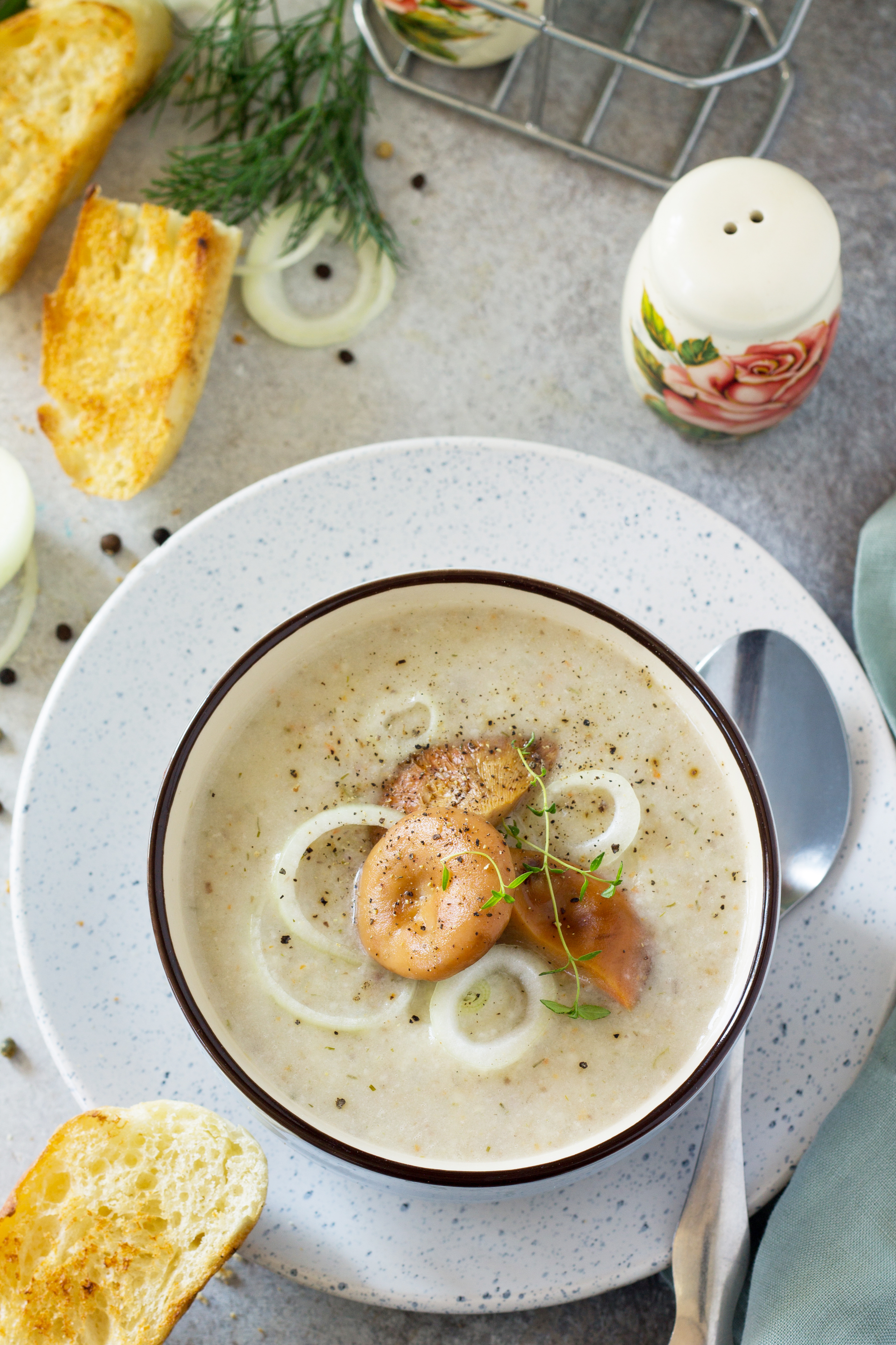 Creamy Danish Seafood Chowder with Dill and Salted Cod