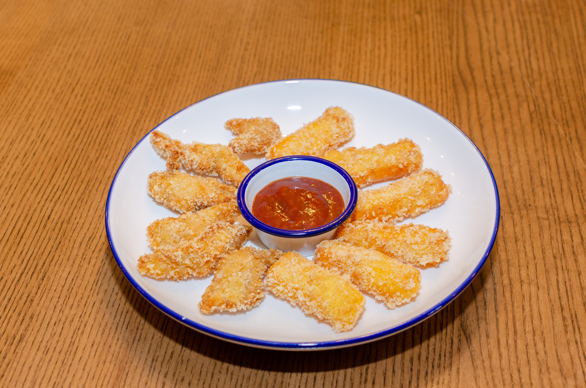 Crispy Filipino Lumpiang Shanghai with Sweet and Sour Dip — Appetizer served and photographed from above