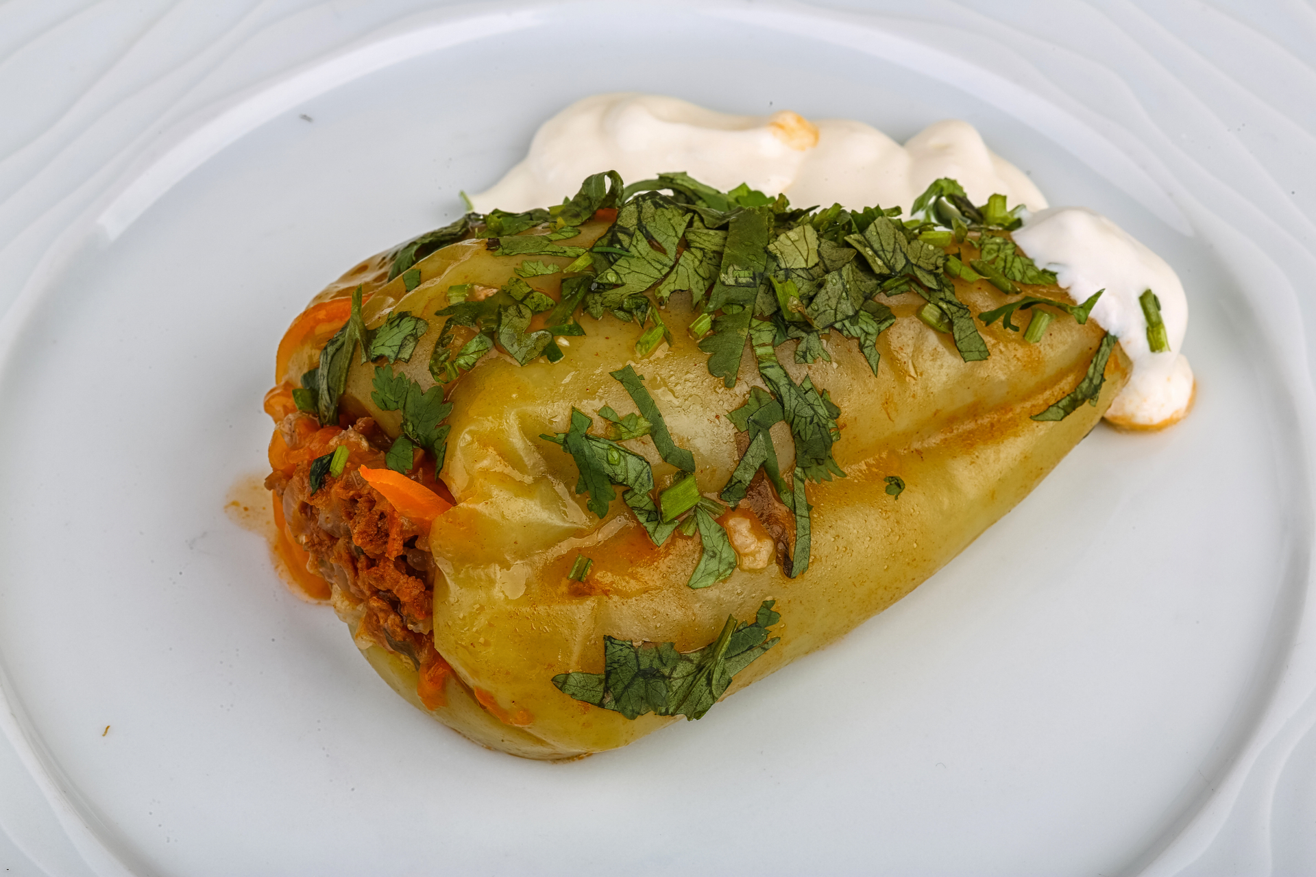Egyptian Stuffed Cabbage Rolls with Raisin and Nutmeg Filling
