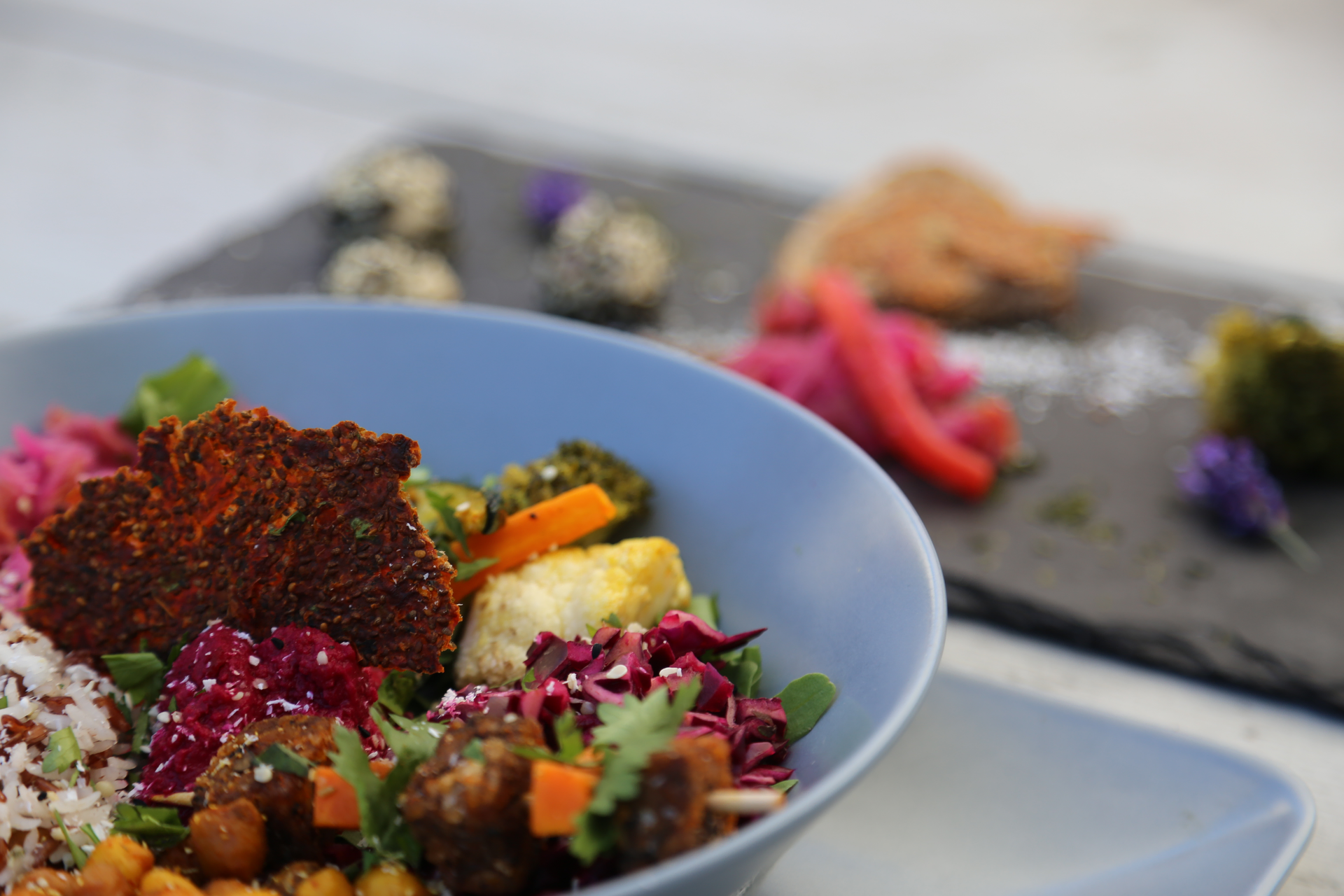Ethiopian Kitfo Tartare with Ayibe and Injera