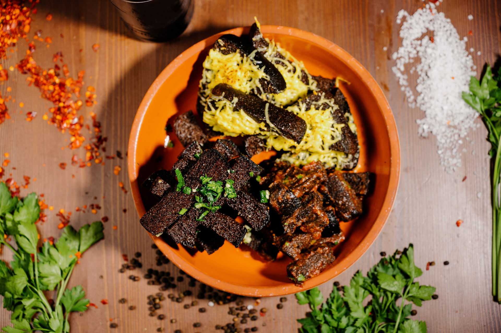 Ethiopian Lamb Tibs with Rosemary and Spiced Butter
