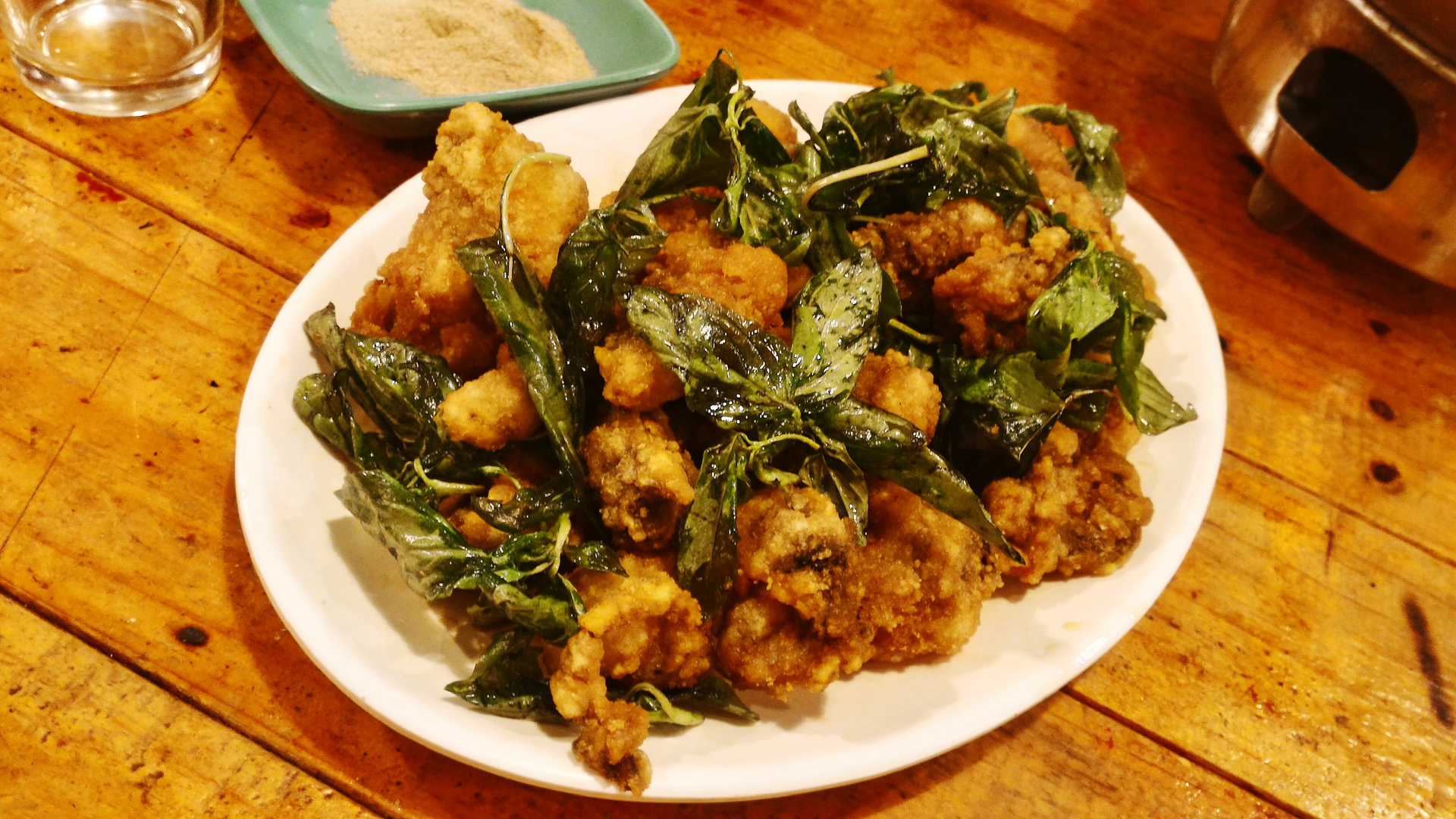 Flavorful Jamaican Callaloo and Saltfish Fritters with Scotch Bonnet Mayo