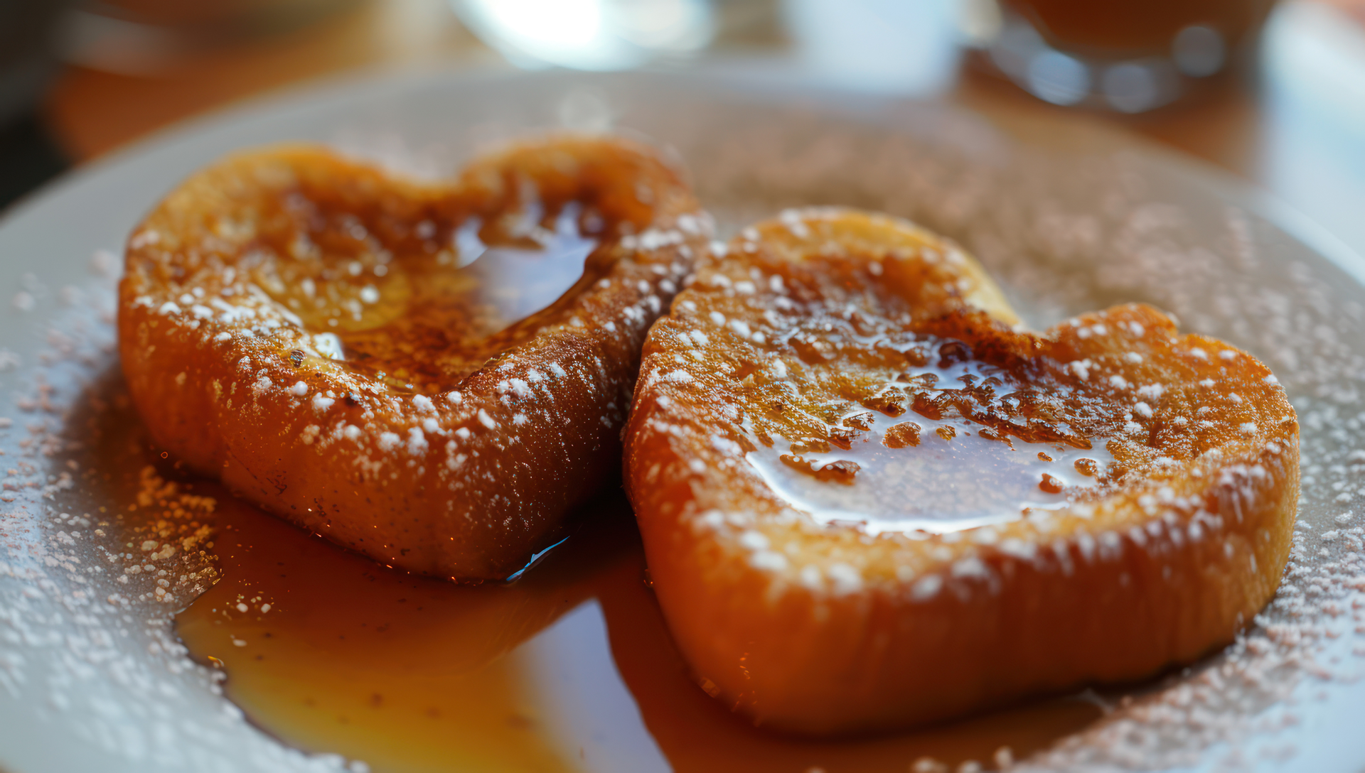 Overhead flat-lay of all ingredients for Fluffy Spanish Torrijas with Sweet Wine Soak laid out on a kitchen surface.