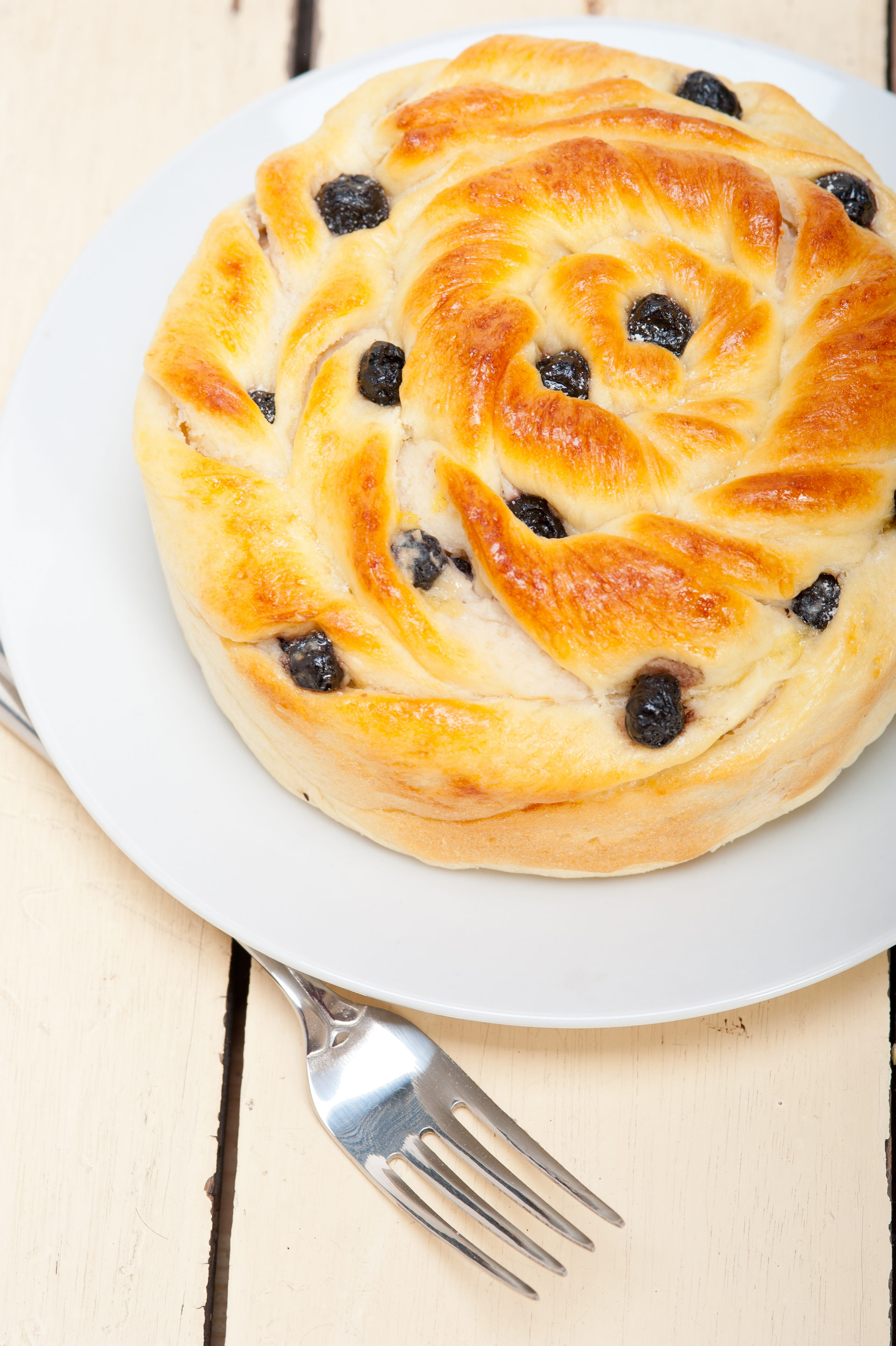 Overhead flat-lay of all ingredients for Fluffy Turkish Pogaça with Feta and Black Olives laid out on a kitchen surface.