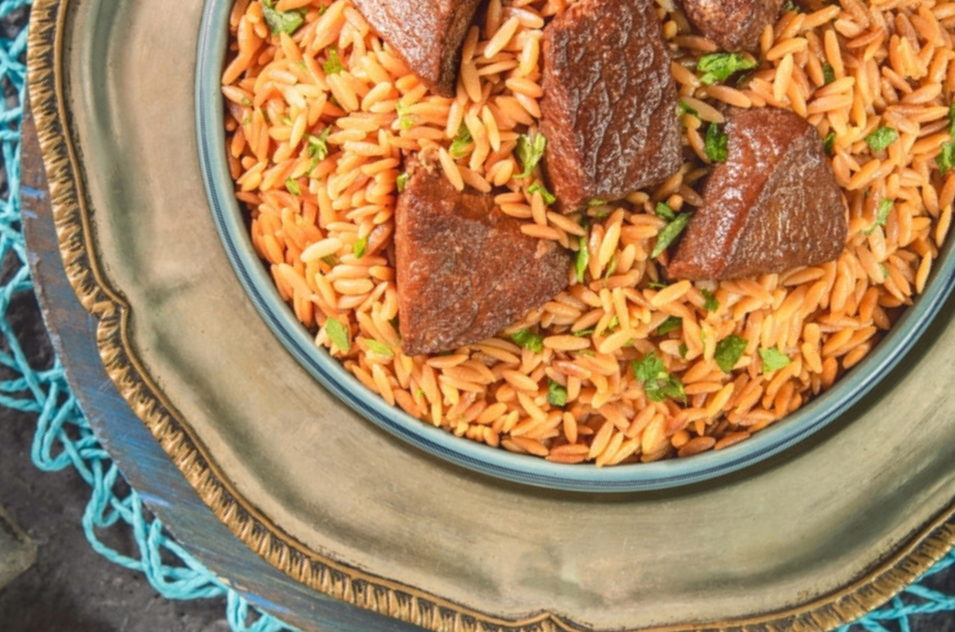 Fragrant Kenyan Pilau with Cumin-Infused Beef and Sweet Plantains