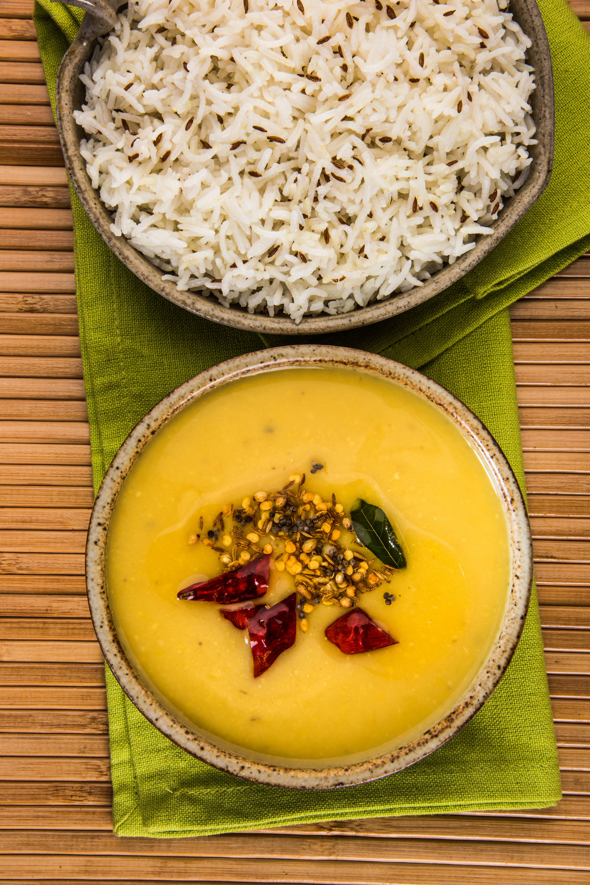 Fragrant Sri Lankan Parippu with Red Lentils and Coconut Milk