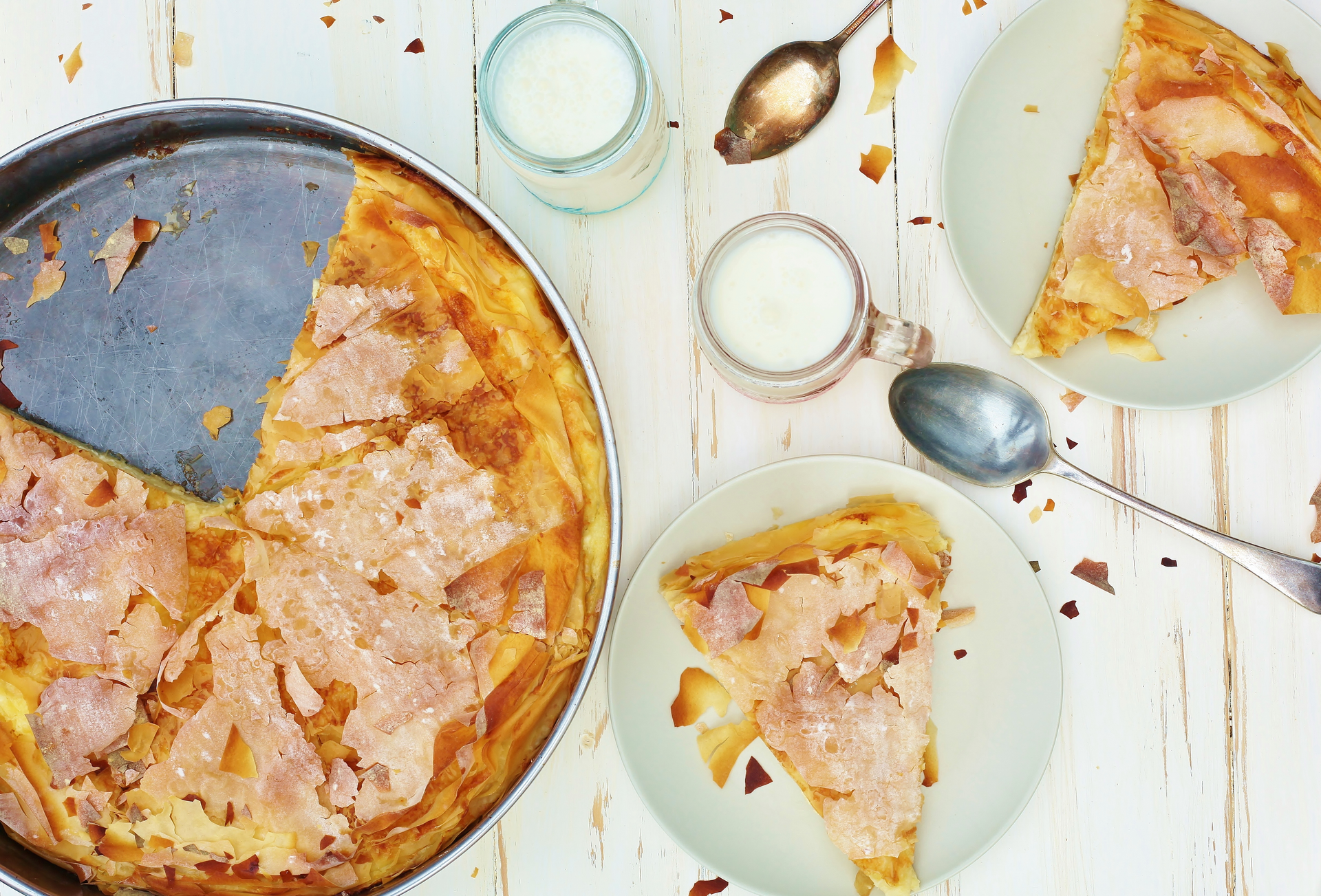 French Galette des Rois with Almond Cream Filling