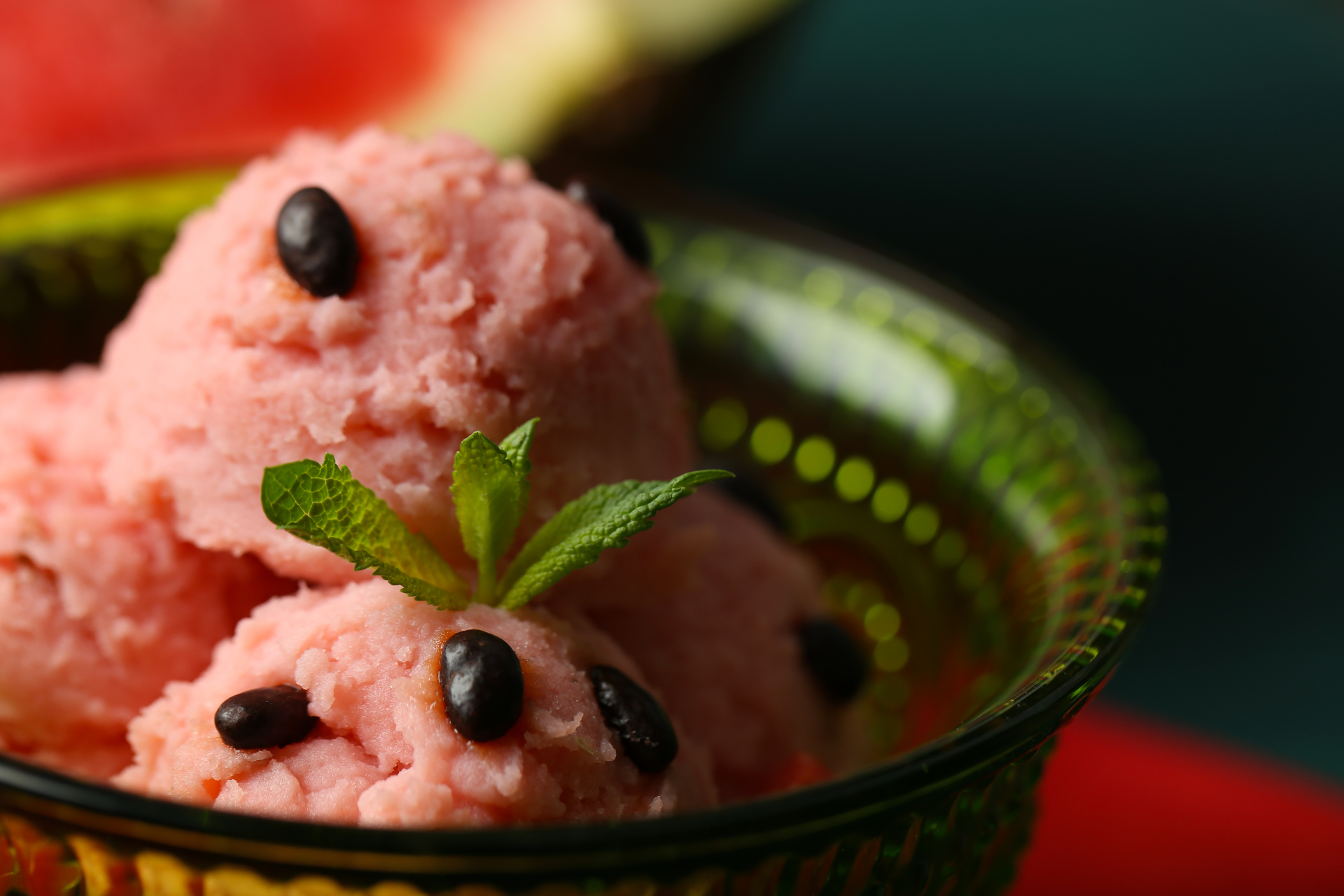 Overhead flat-lay of all ingredients for Fruity Mexican Hibiscus Sorbet with Lime Zest laid out on a kitchen surface.