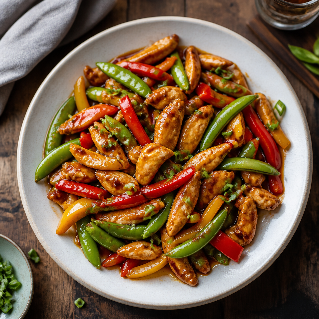 Ginger-Soy Chicken Mix Stir-Fry
