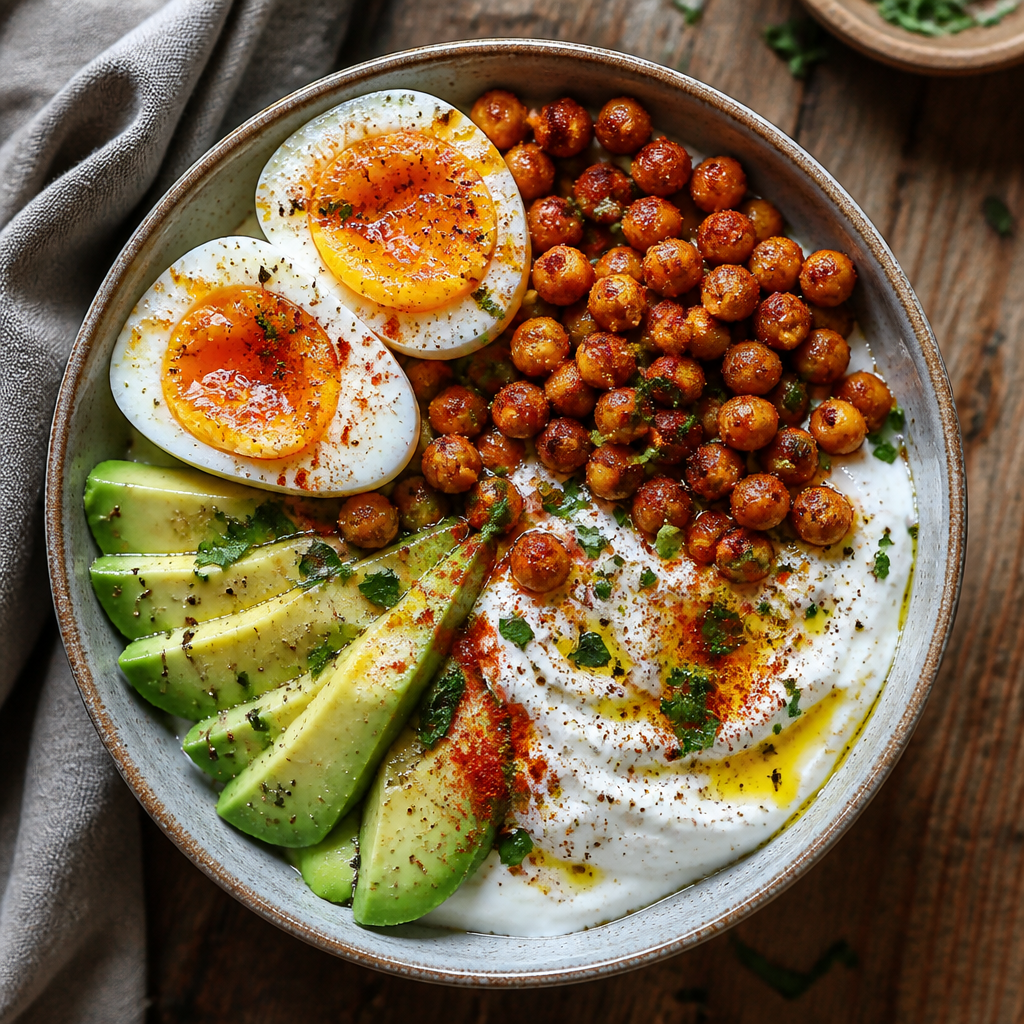 High Protein Breakfast Bowl With Smoked Paprika
