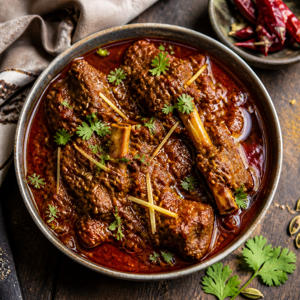 Slow-Simmered Lamb Rogan Josh