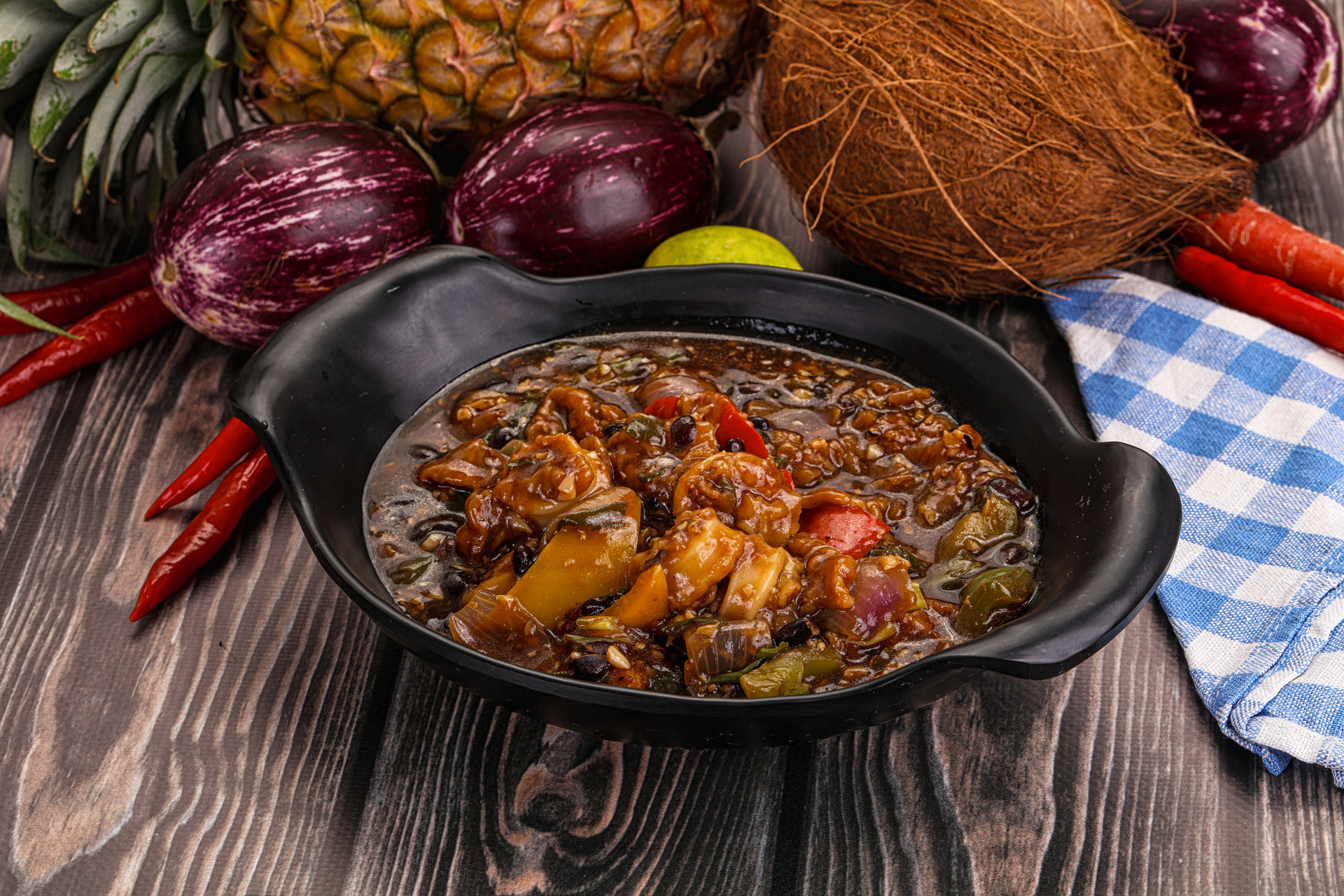 Guyanese Pepper Pot Stew with Cassareep and Tamarind