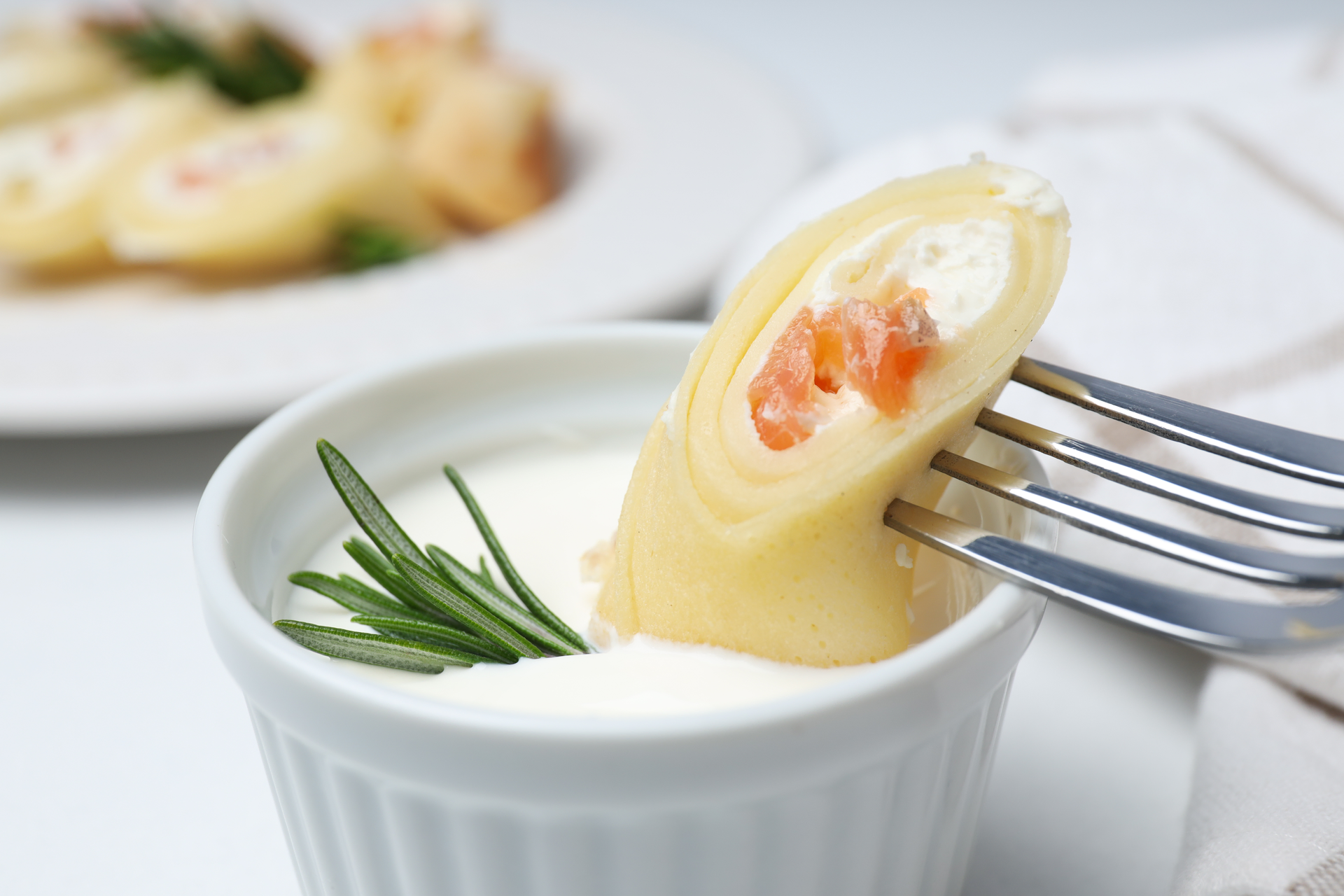 Overhead flat-lay of all ingredients for Hearty Lithuanian Cepelinai with Sour Cream Sauce laid out on a kitchen surface.