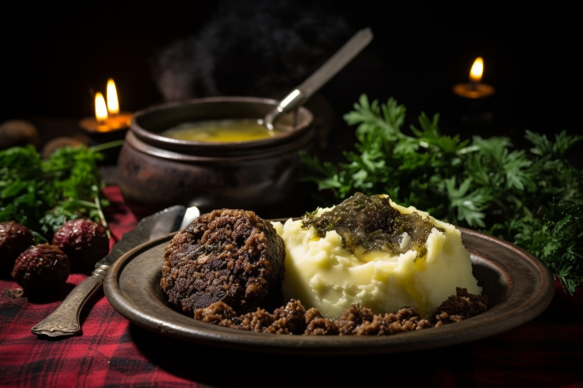 Hearty Scottish Stovies with MacSween Black Pudding