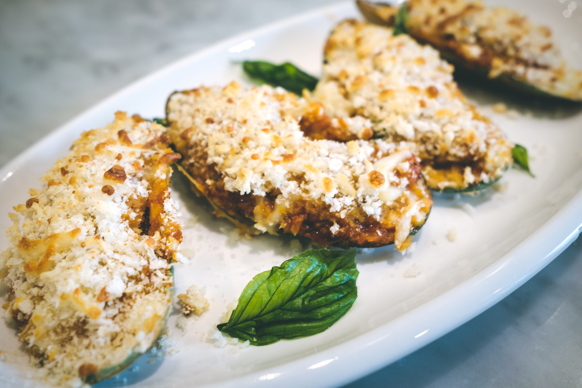 Italian Herb-Crusted Chicken Parmesan