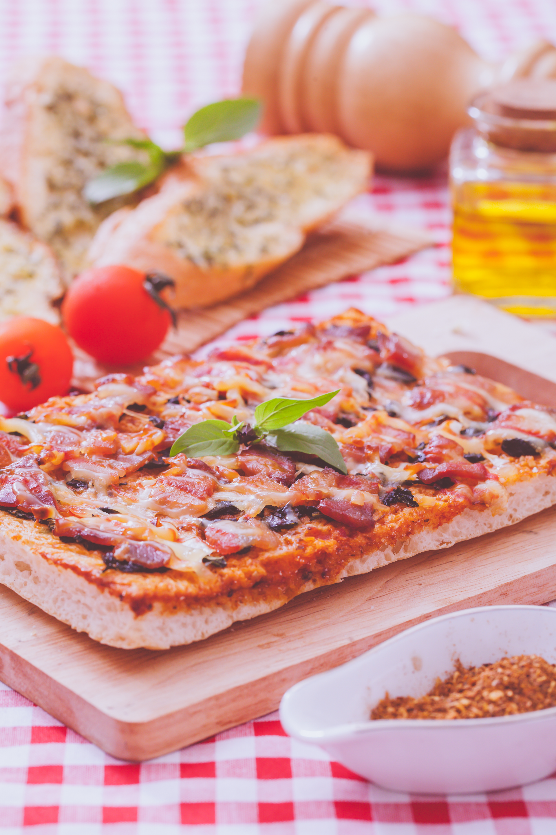 Italian Rosemary Focaccia with Sundried Tomato and Olive Tapenade