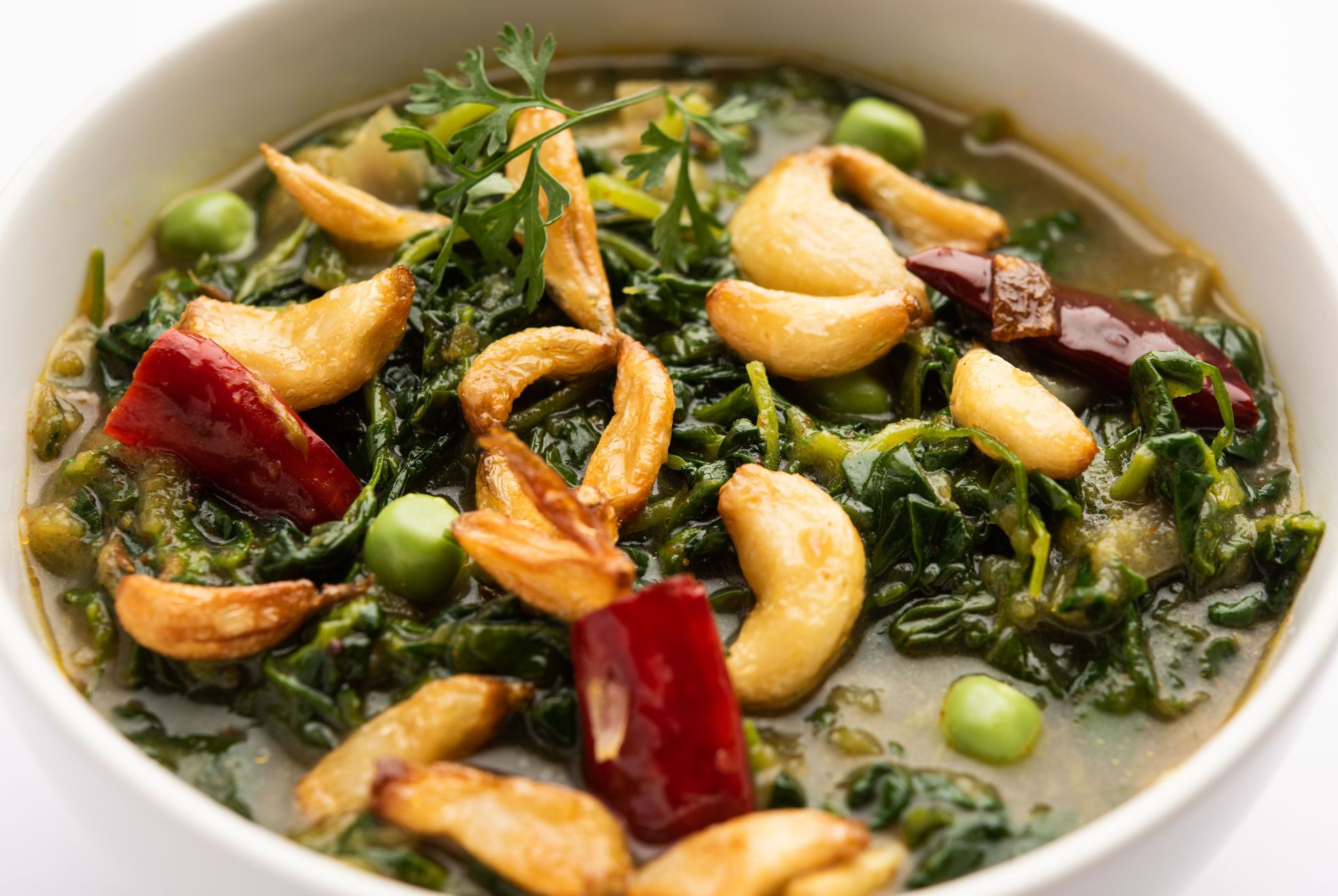 Jamaican Callaloo with Saltfish