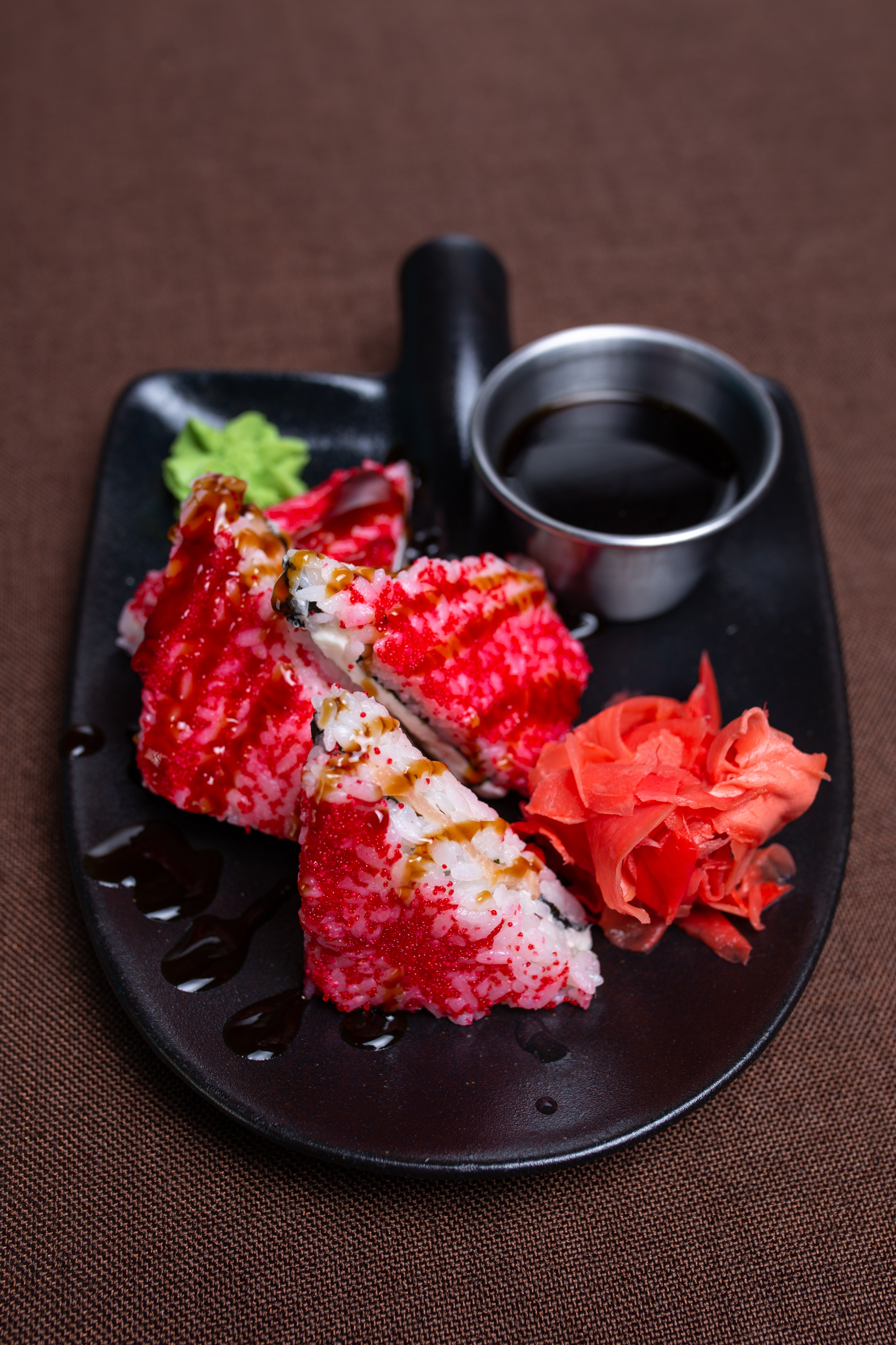 Japanese Sesame-Crusted Tuna Sashimi with Ponzu Sauce