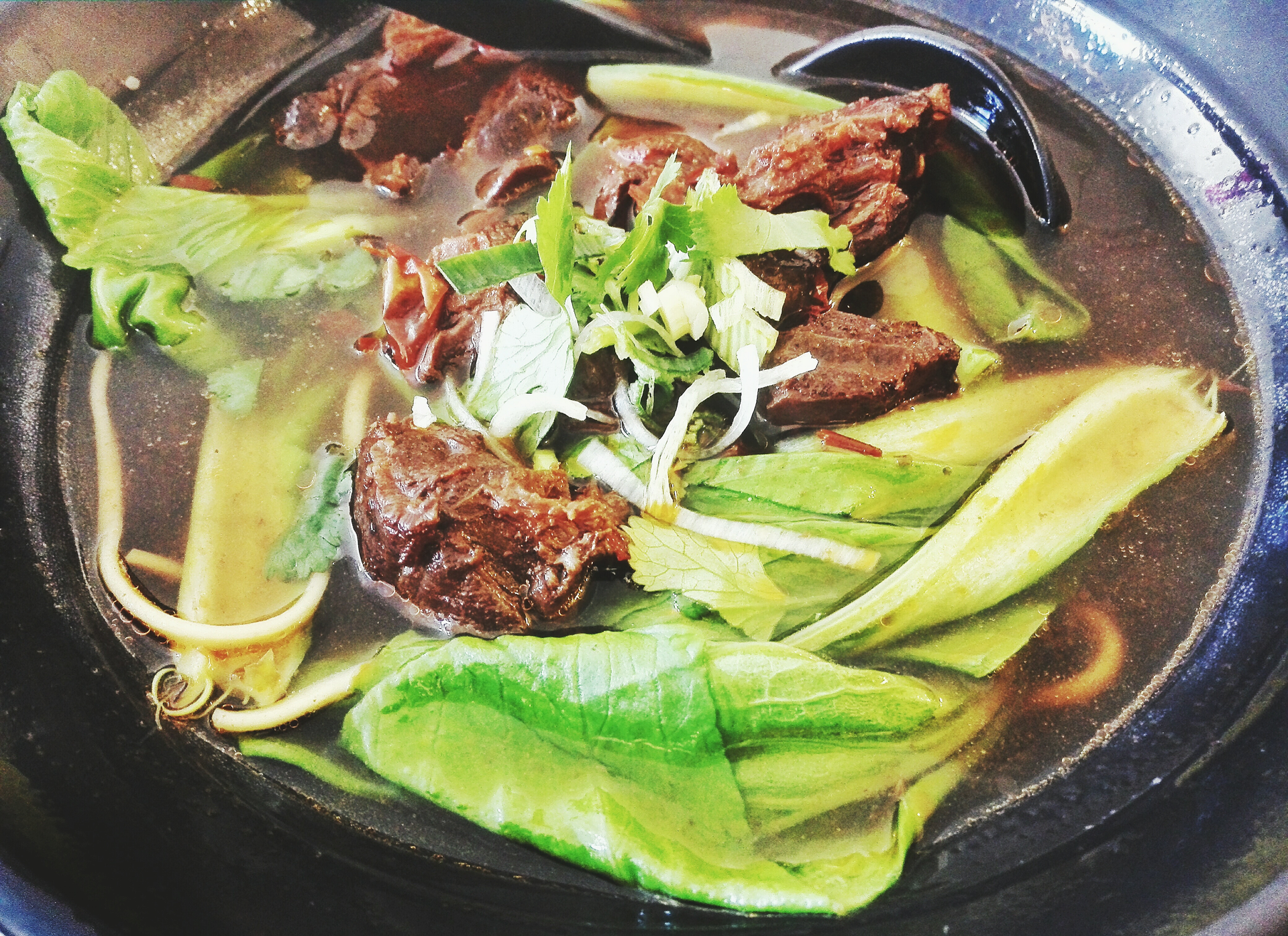 Korean Chili-Spice Braised Short Ribs with Kimchi Slaw