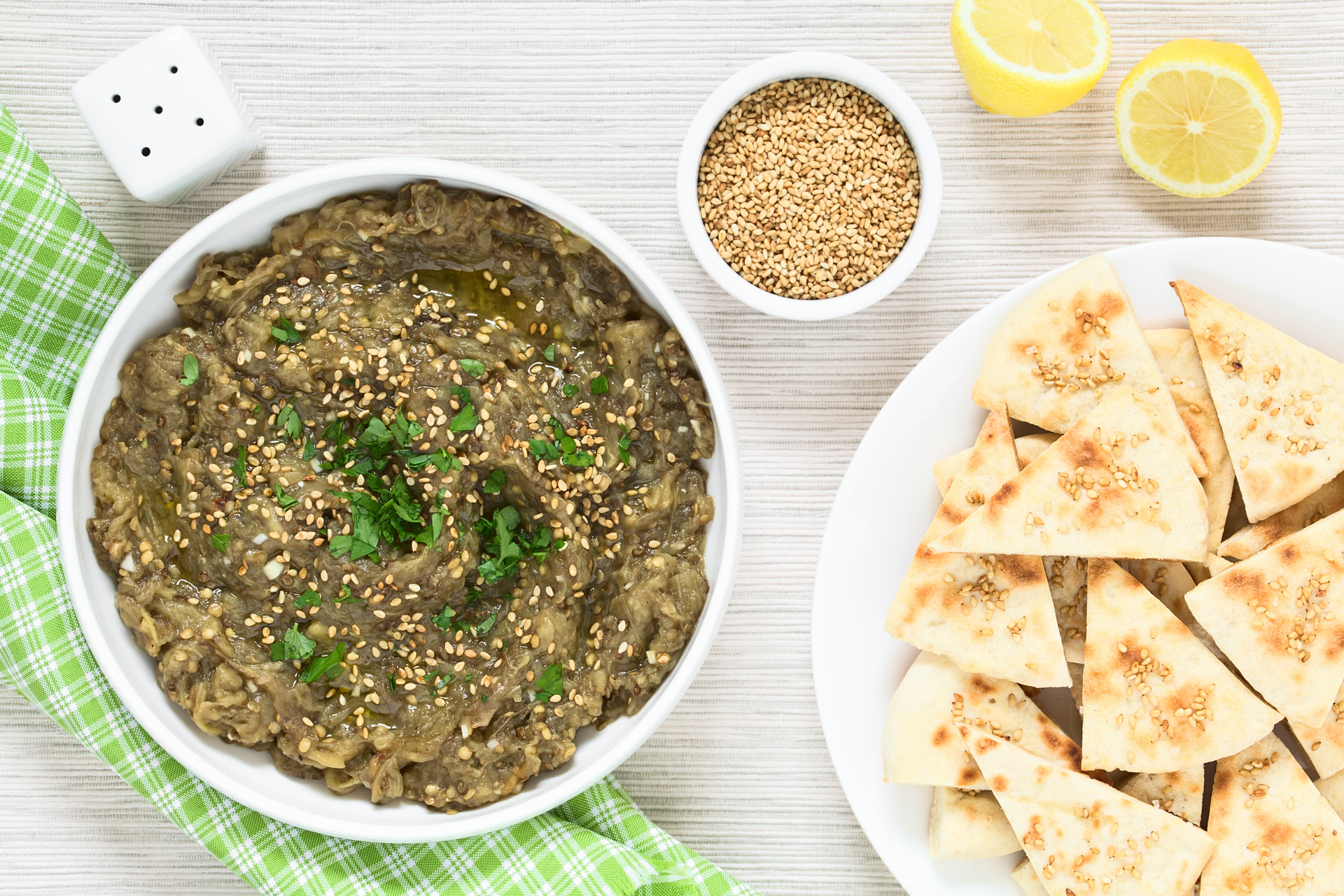 Lebanese Rishta with Lentils and Caramelized Onions