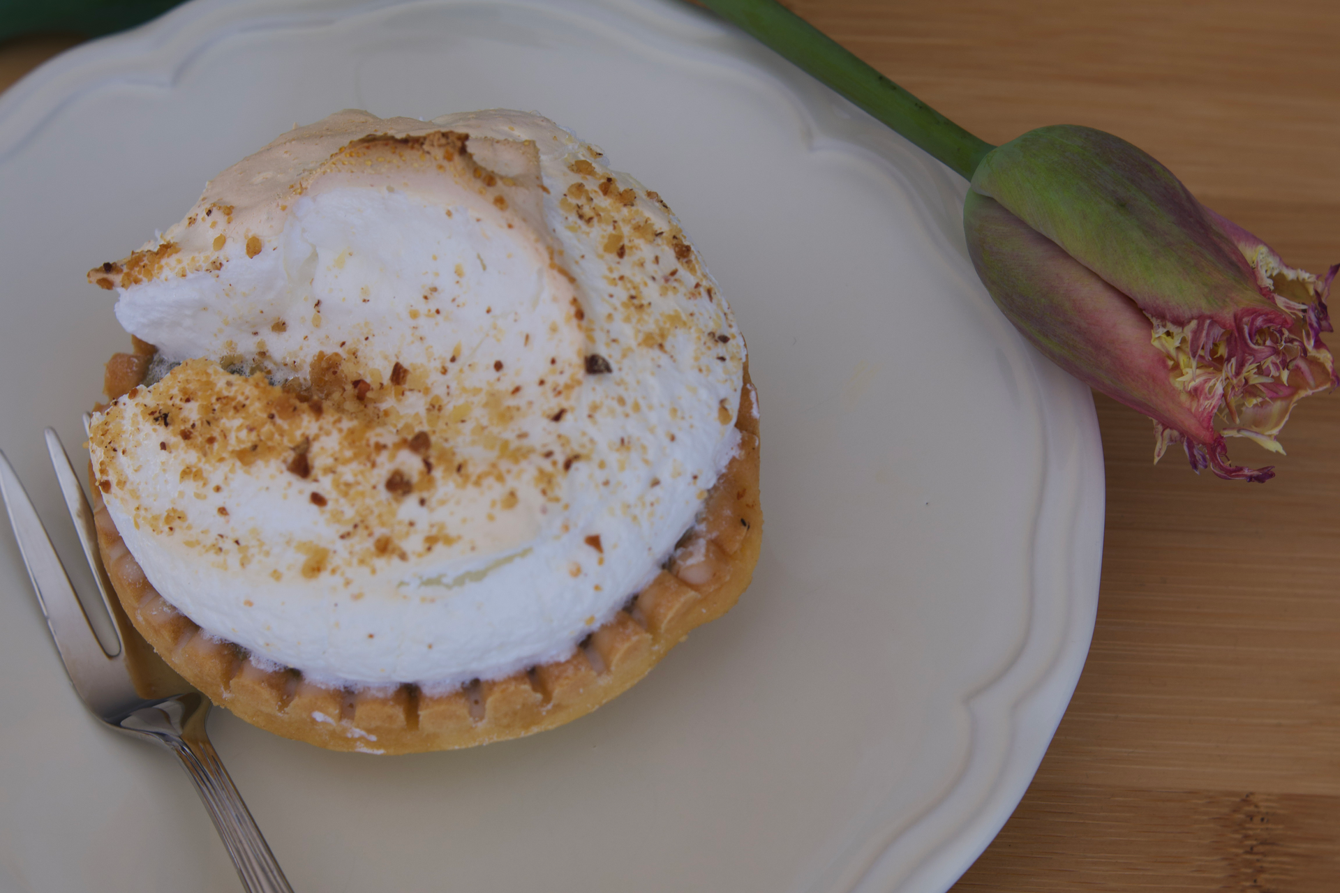 Lush Hawaiian Haupia Pie with Macadamia Nut Crust