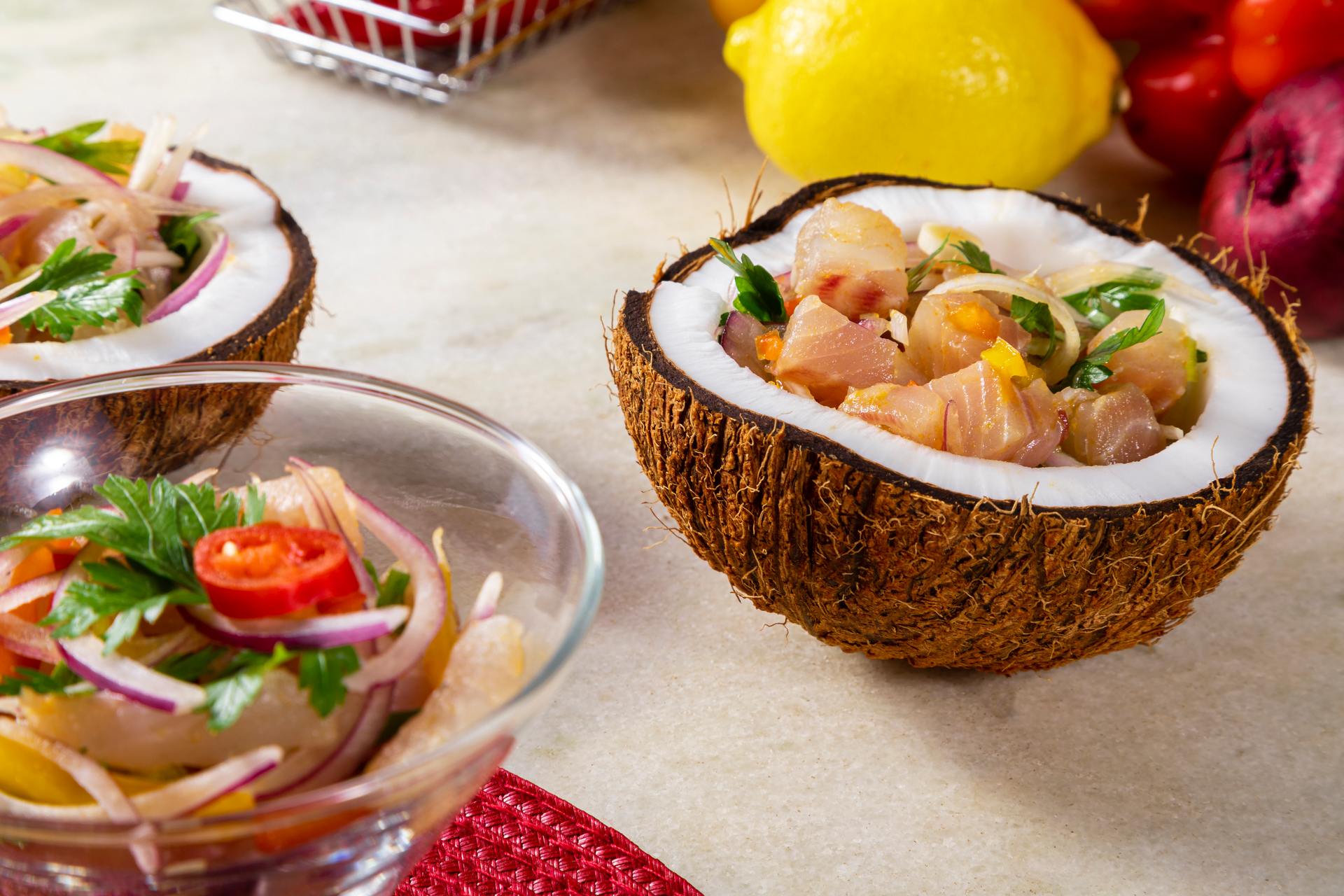 Maldives Mas Huni with Grated Coconut and Tuna