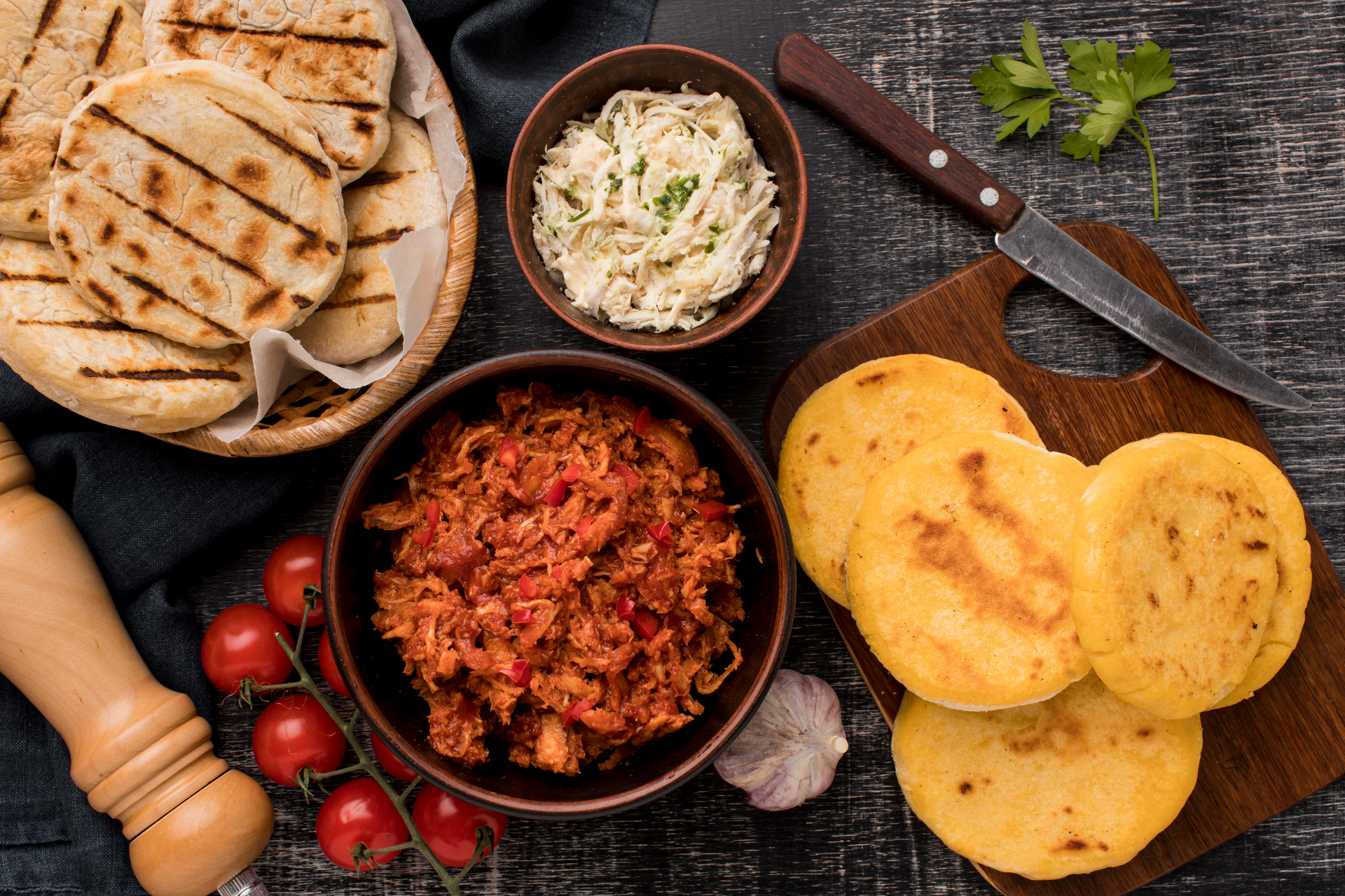 Mexican Chorizo and Cheese Pupusas with Curtido