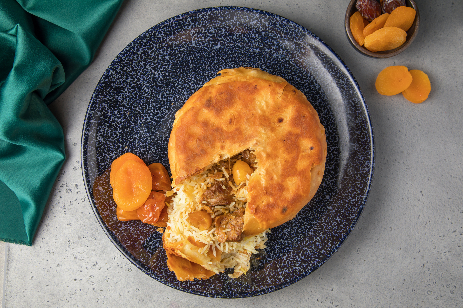 Moroccan Chicken Pastilla with Cinnamon and Almonds