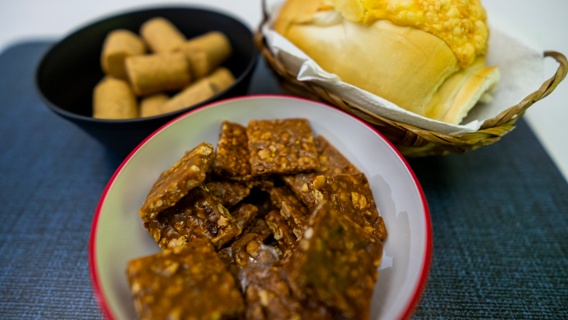 Nigerian Plantain Fufu with Egusi Chicken Soup