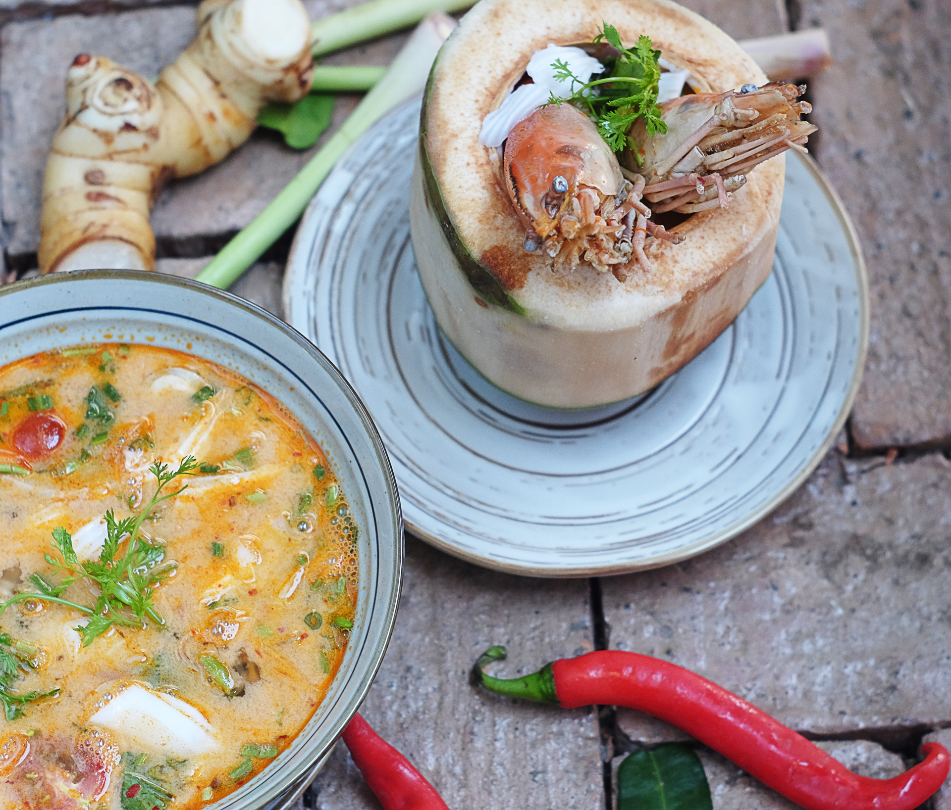 Nigerian Tiger Nut Milk Soup with Spicy Catfish