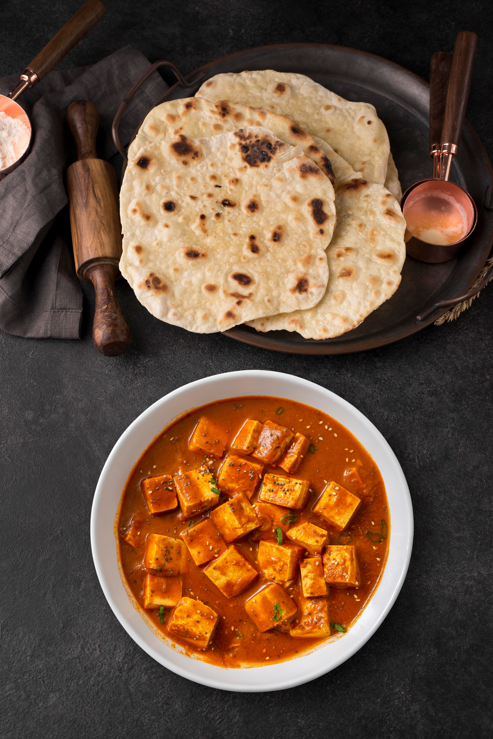 Paneer Butter Masala with Naan