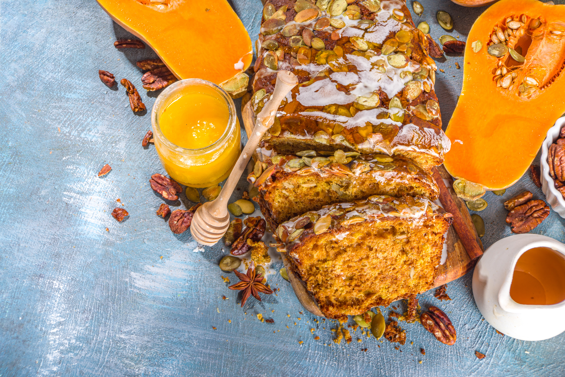 Polish Honey-Glazed Babka with Nutmeg and Cinnamon