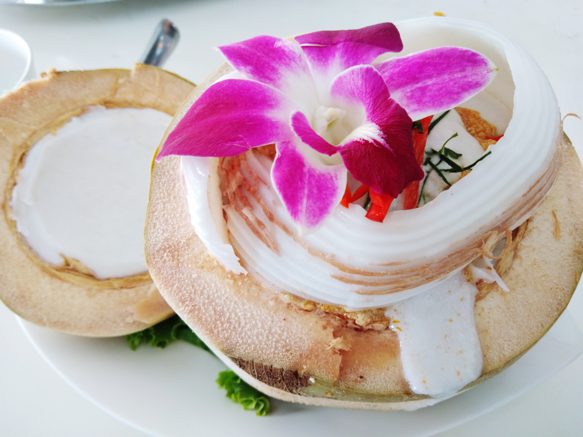 Polynesian Lu Pulu with Taro Leaf and Coconut Cream