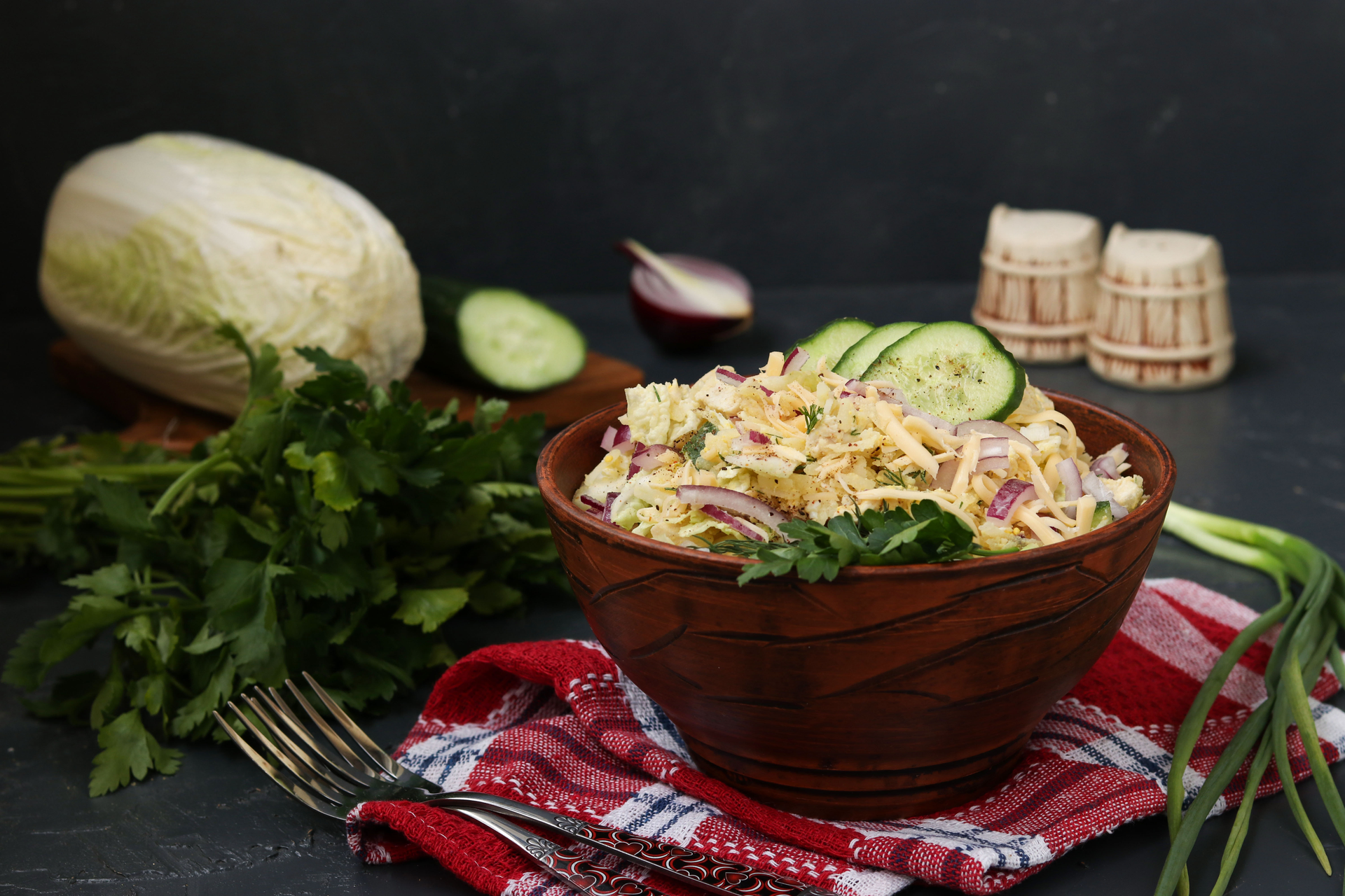 Refreshing Indian Kachumber Salad with Lime and Cumin