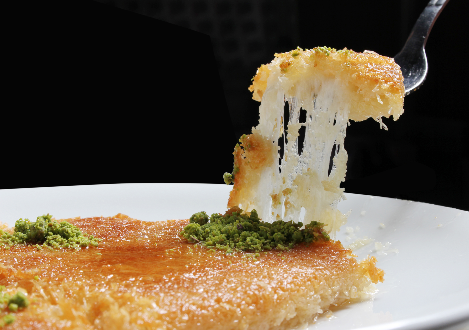 Rich Lebanese Knafeh with Creamy Ashta Filling