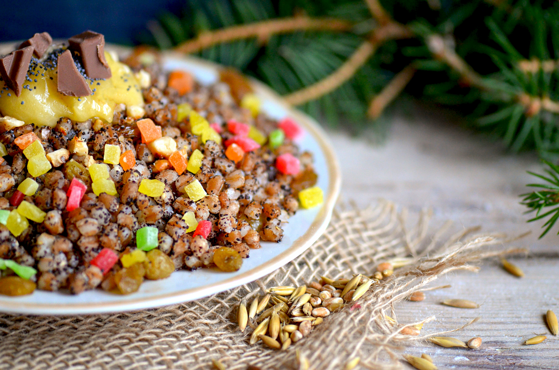 Rich Moroccan Lamb Couscous with Apricots and Almonds