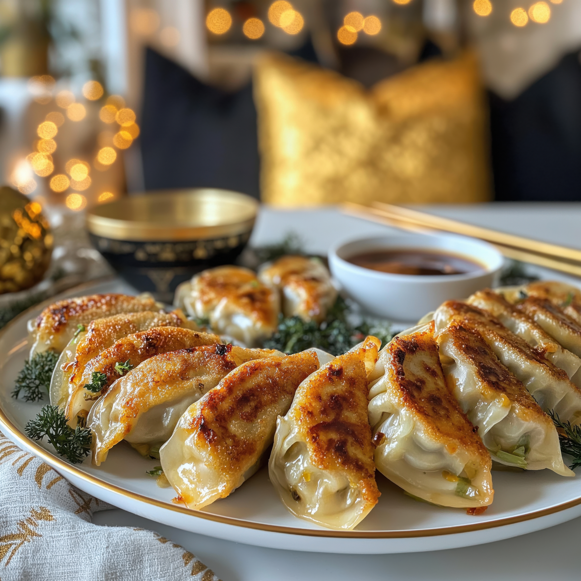 Overhead flat-lay of all ingredients for Saffron-Infused Tibetan Momos with Yak Cheese laid out on a kitchen surface.
