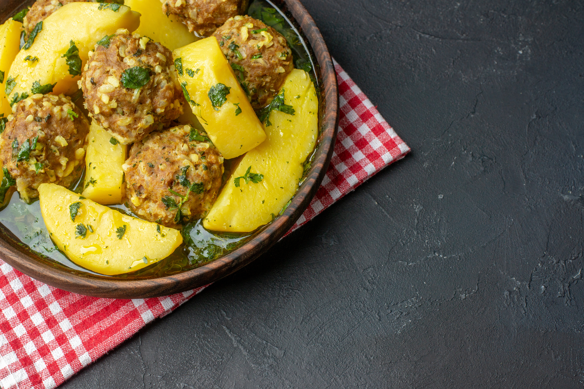 Smoky Scottish Haggis with Neeps and Tatties