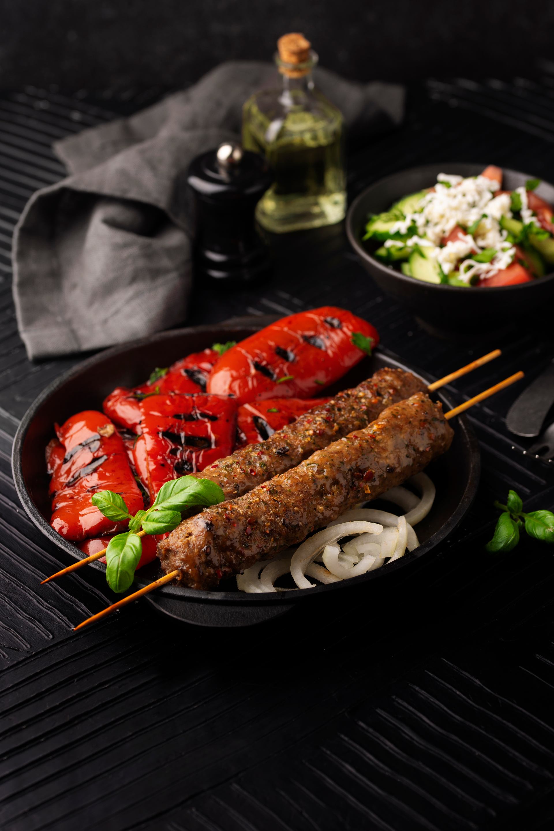 Smoky Turkish Testi Kebab — Main Course served and photographed from above