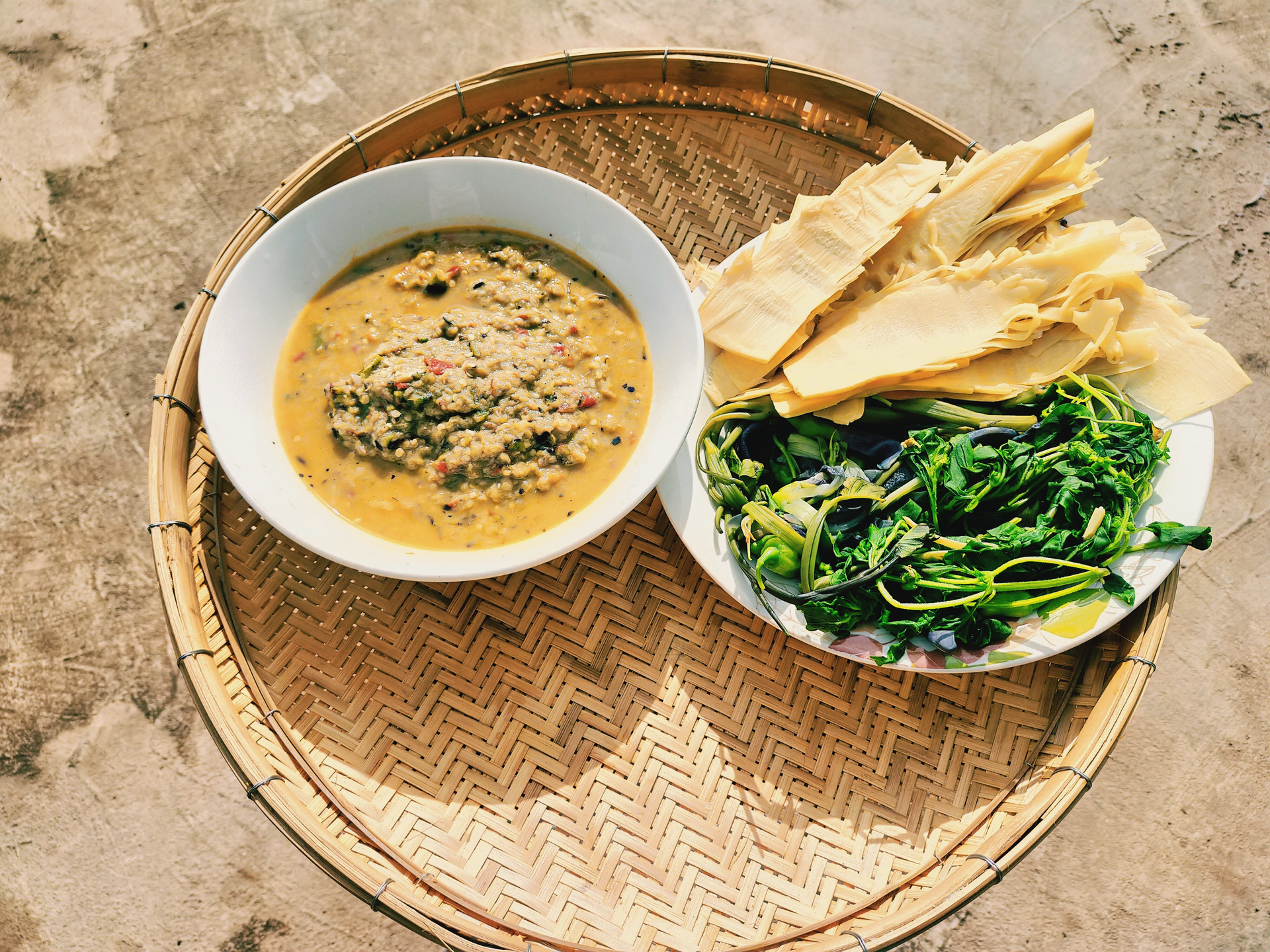 Spiced Indonesian Lodeh with Tempeh and Long Beans