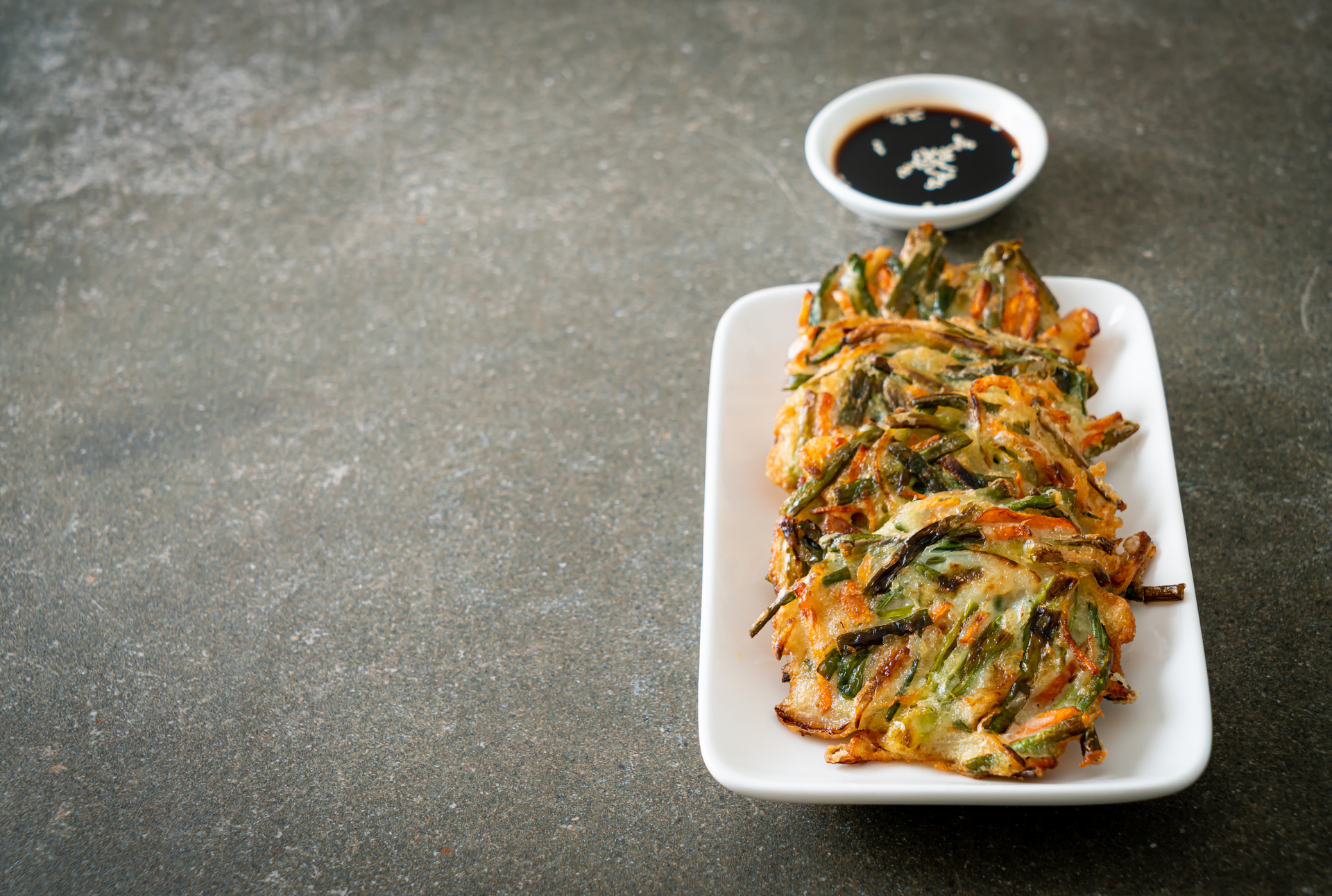 Spicy Korean Fried Kimchi with Seaweed Flakes