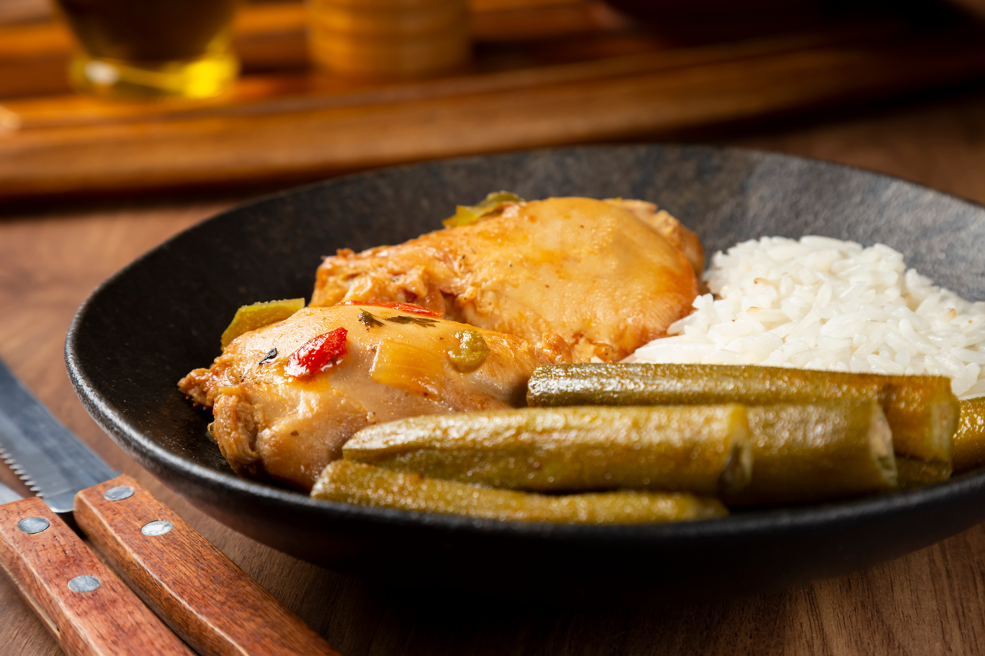Spicy Senegalese Chicken Yassa with Caramelized Onions