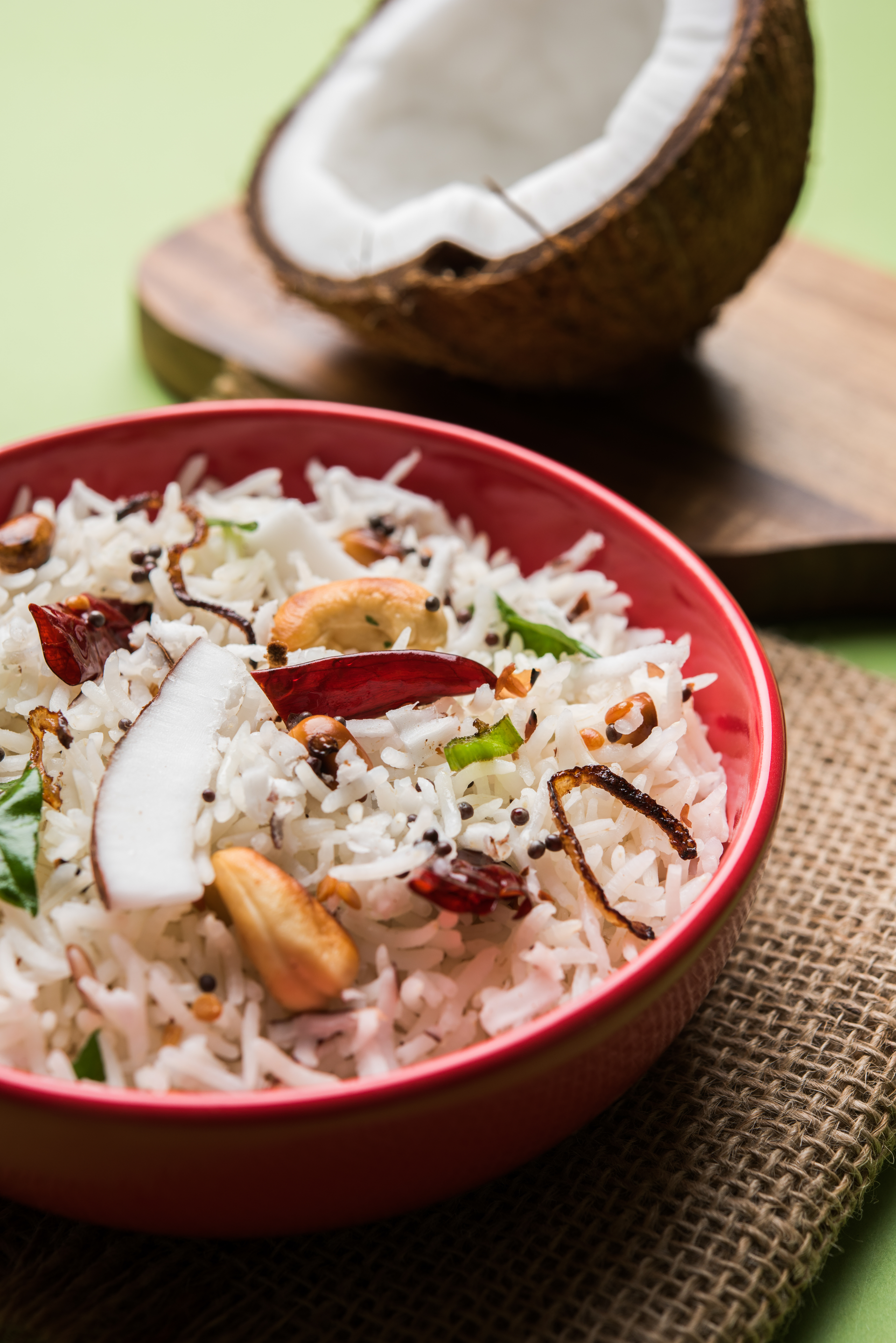 Sumptuous Haitian Cashew Rice with Coconut and Lime