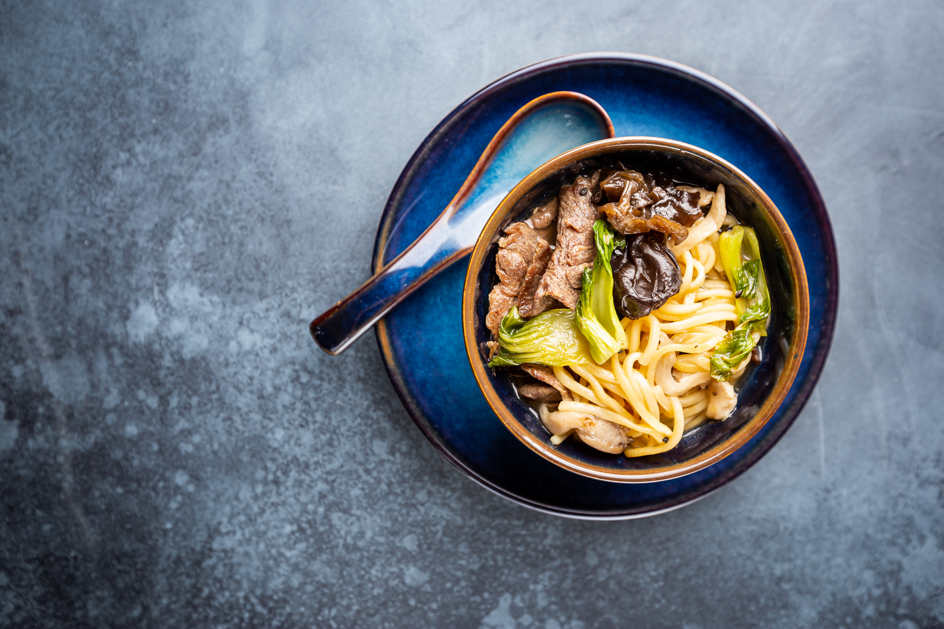 Taiwanese Beef Noodle Soup with Pickled Mustard Greens