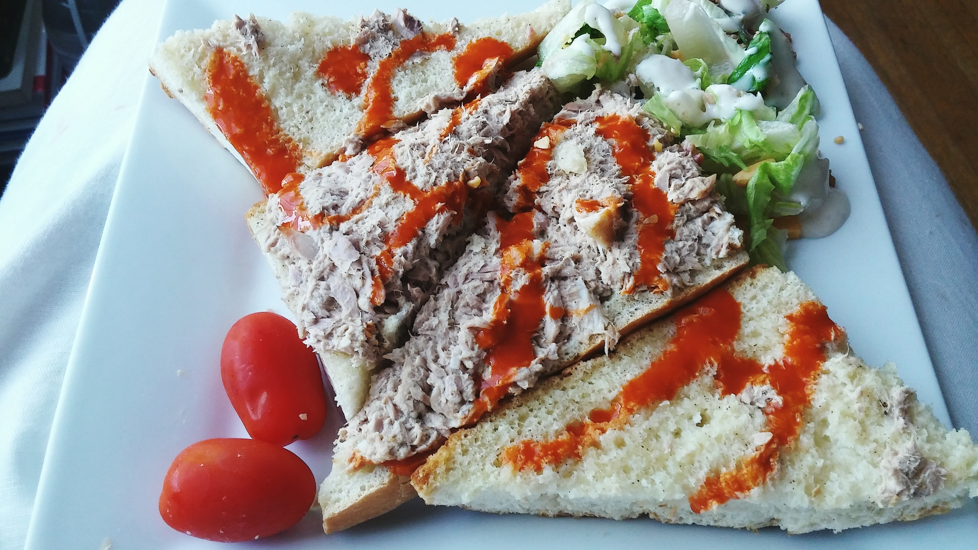 Tunisian Brik with Harissa and Tuna Filling