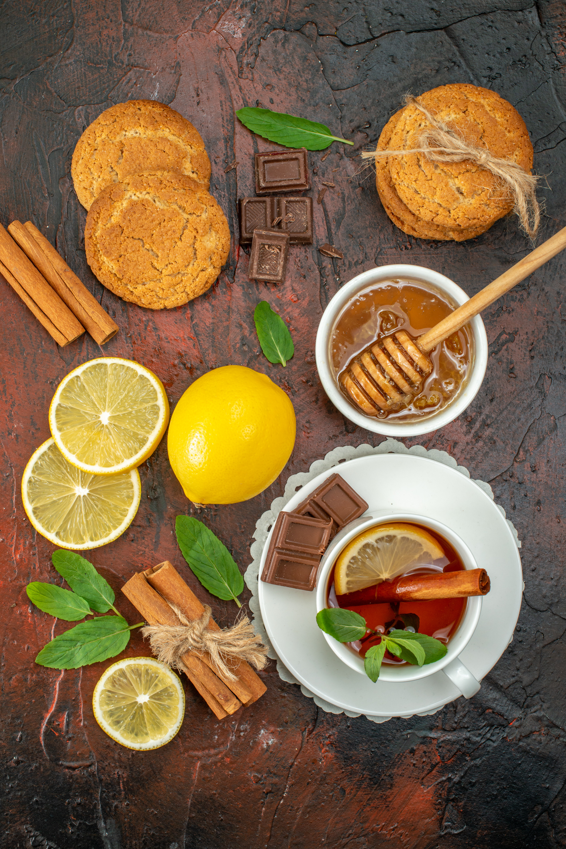 Tunisian Turmeric and Anise Biscuits with Honey Glaze