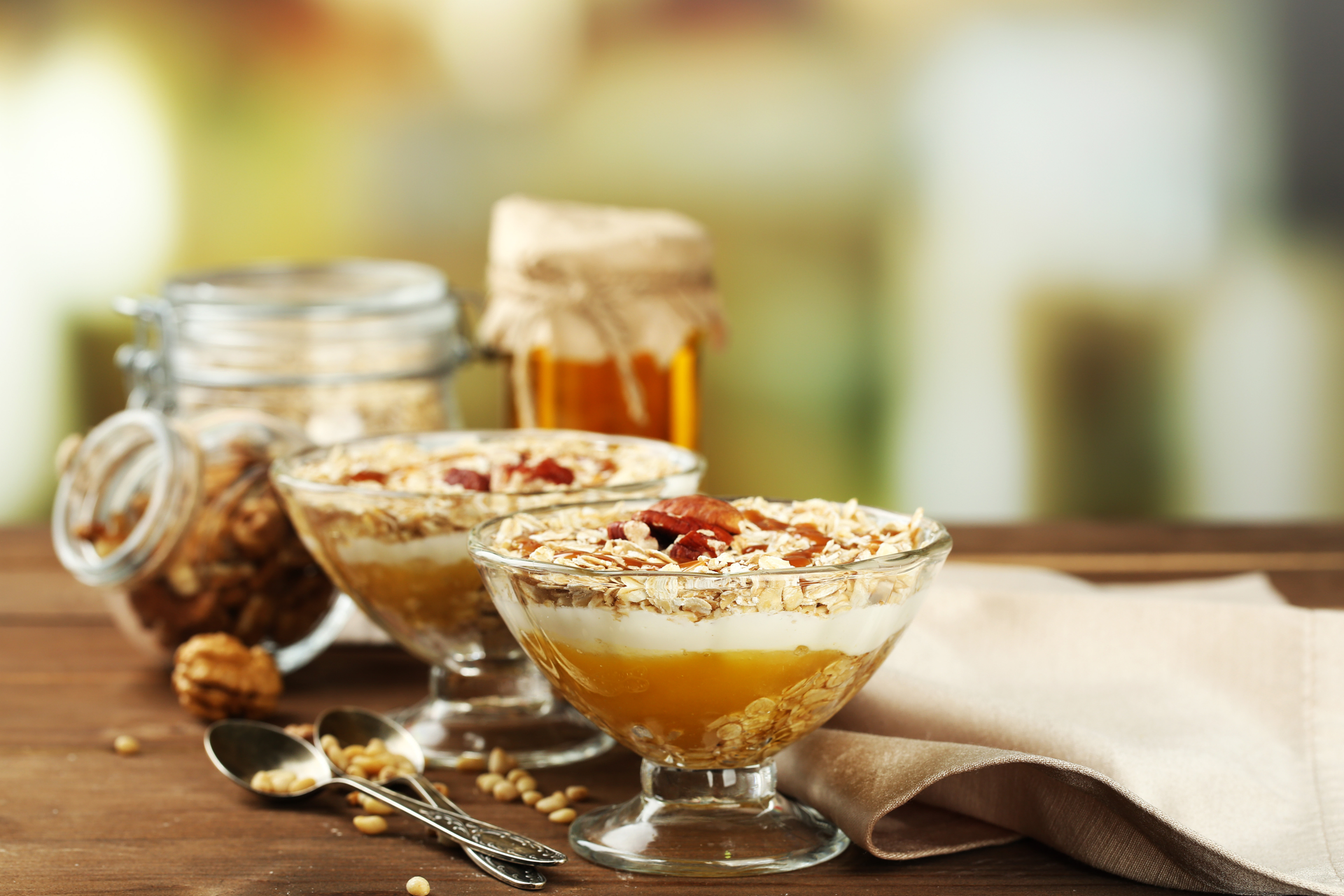 Turkish Semolina Helva with Pine Nuts and Honey